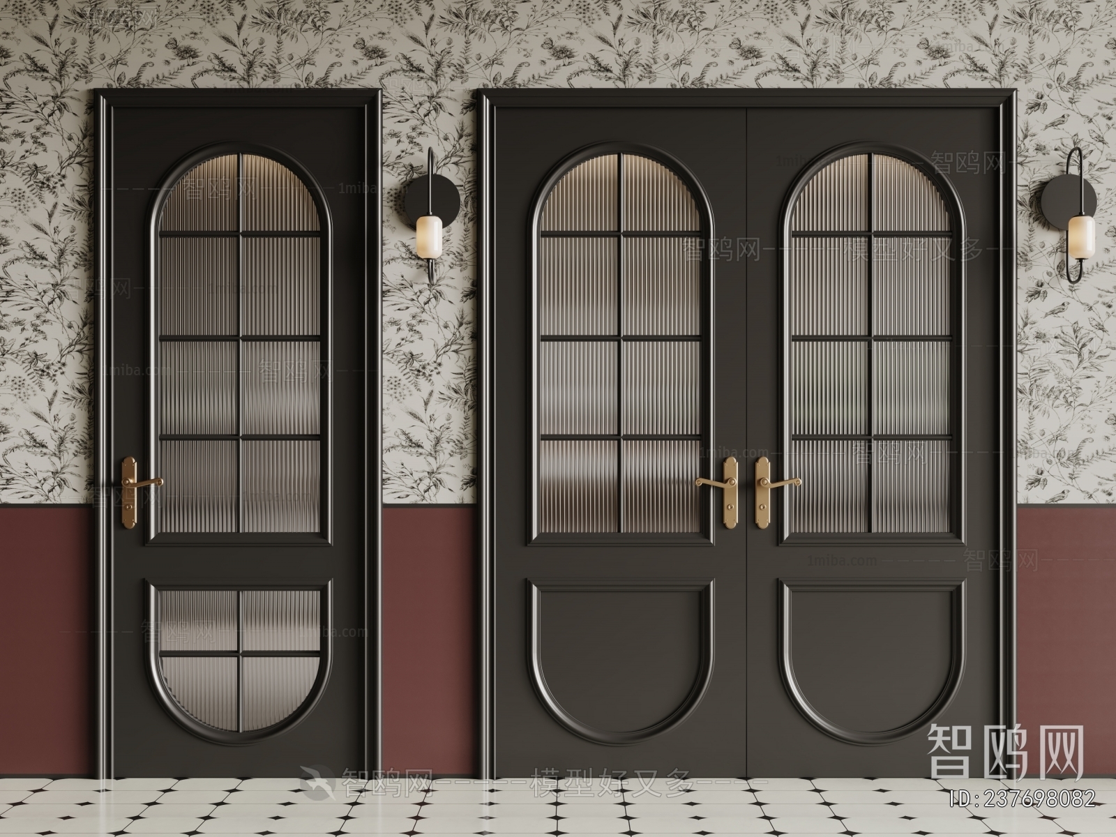 French Style Single Door