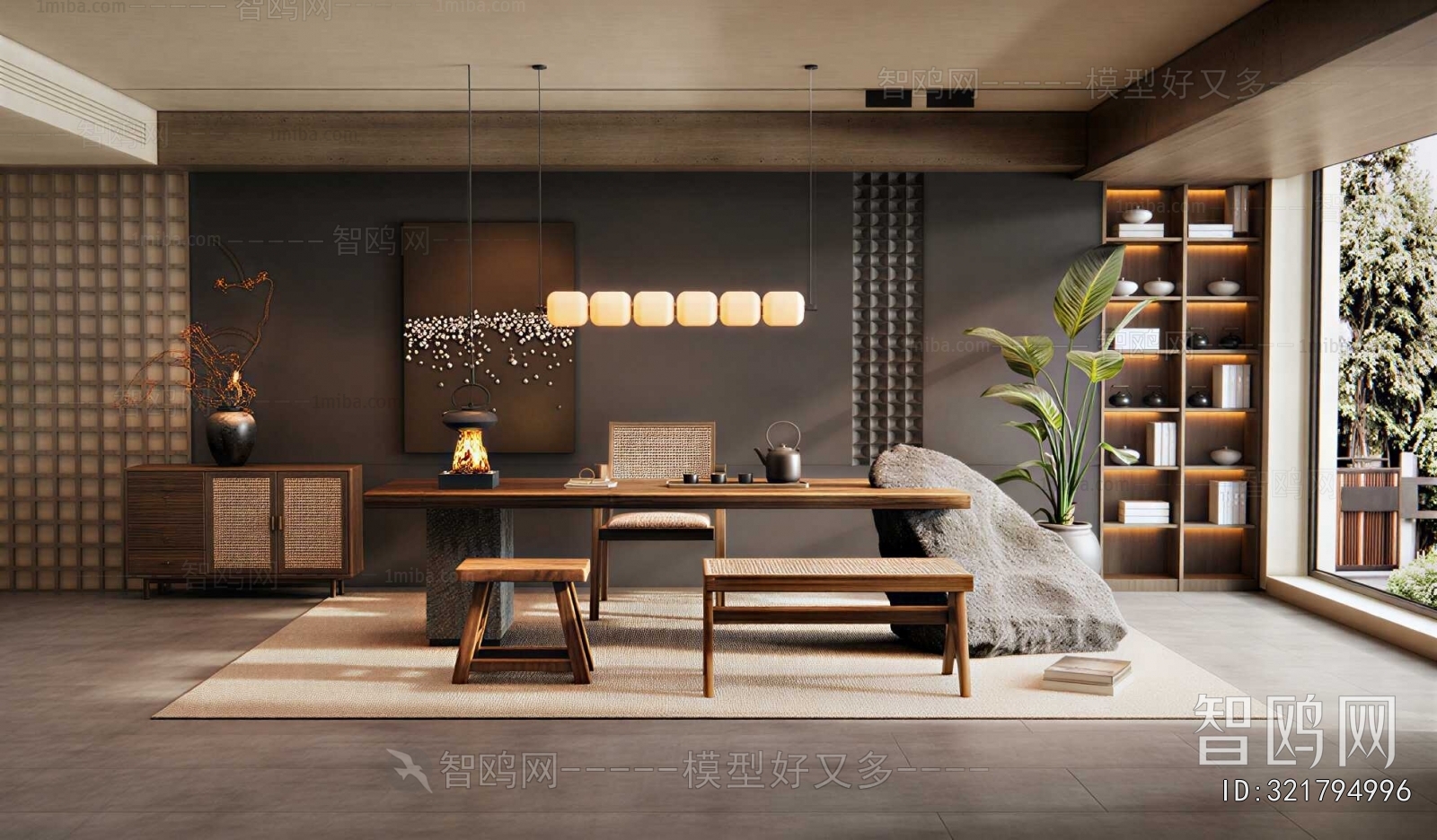 New Chinese Style Tea House