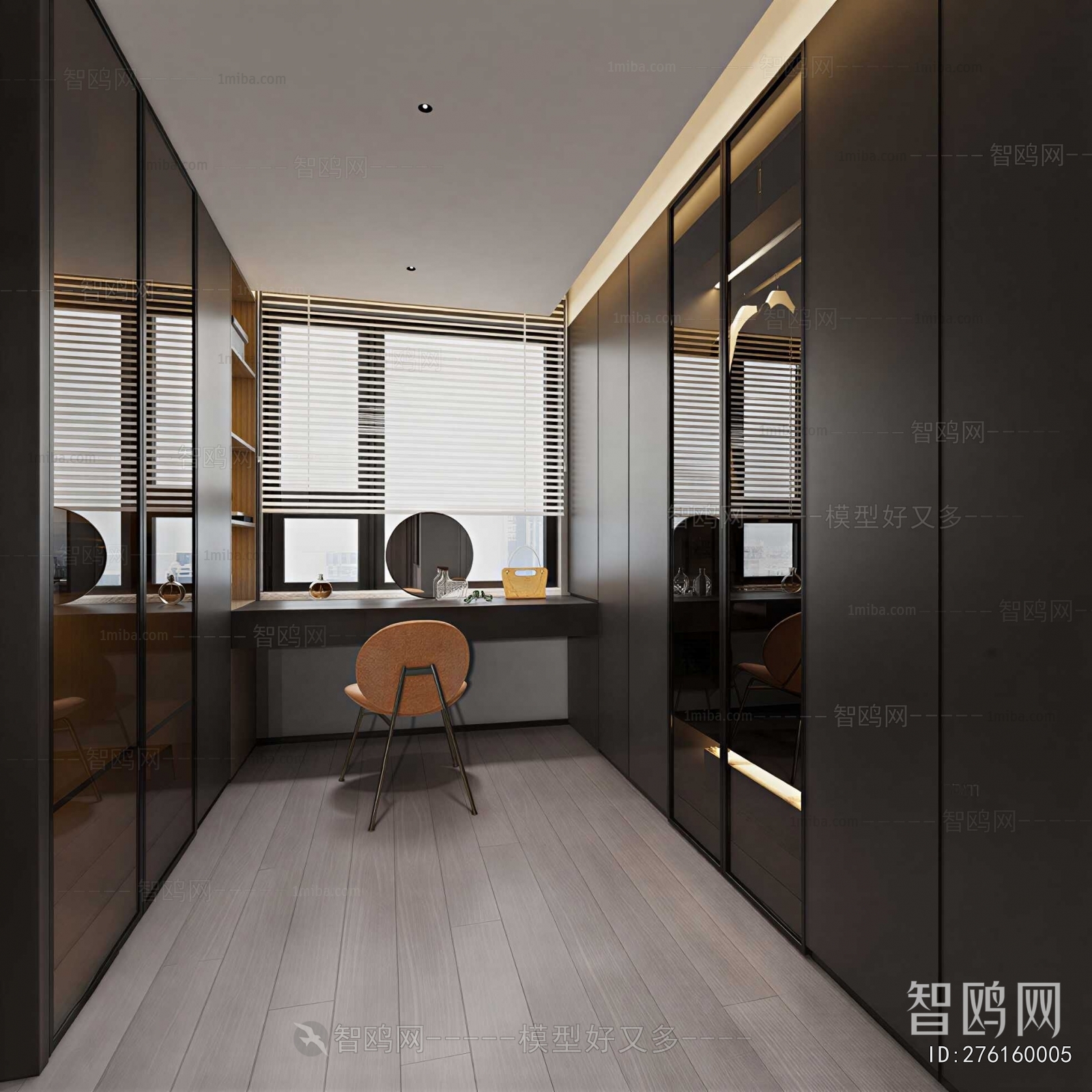 Modern Clothes Storage Area