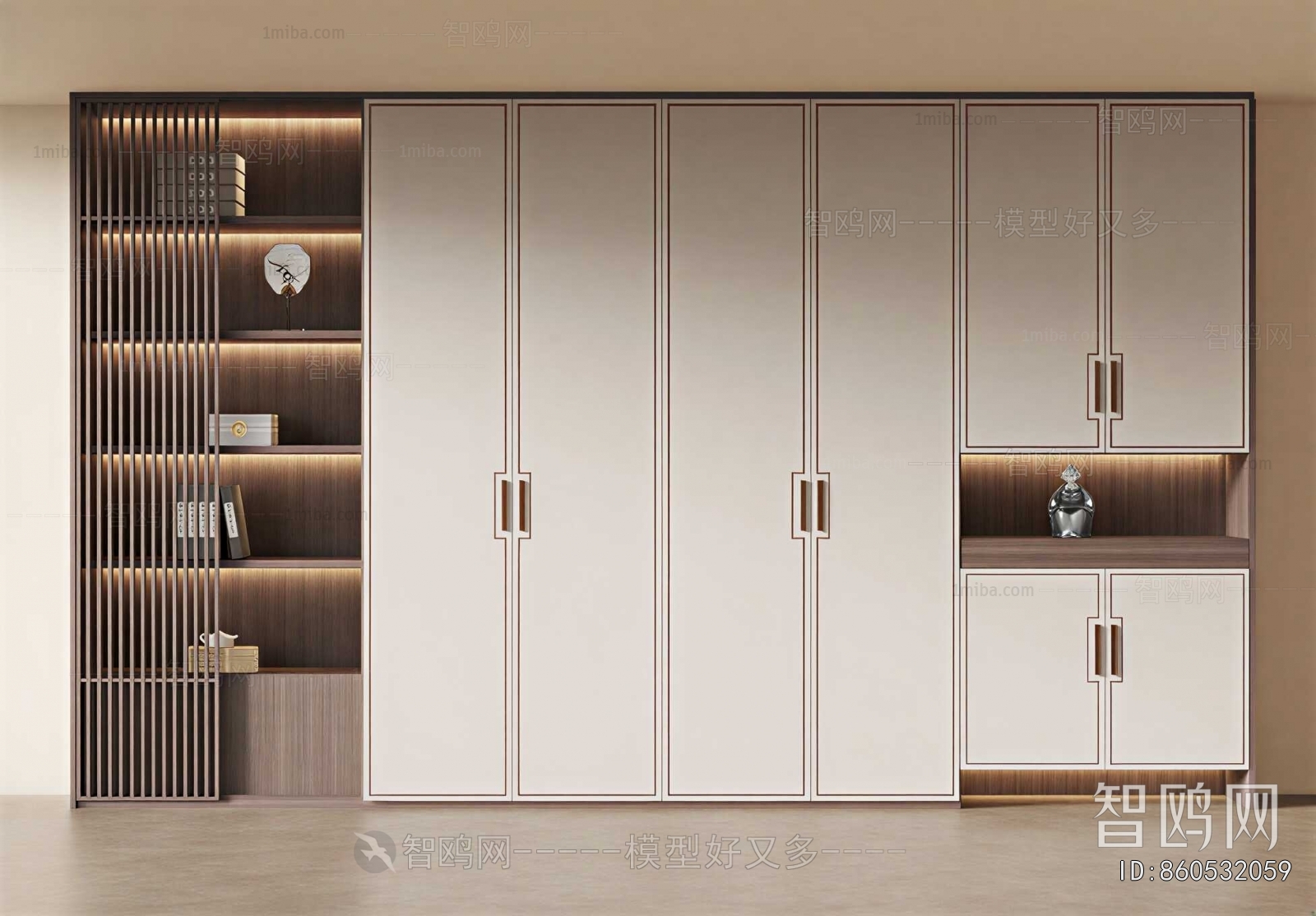 New Chinese Style Bookcase