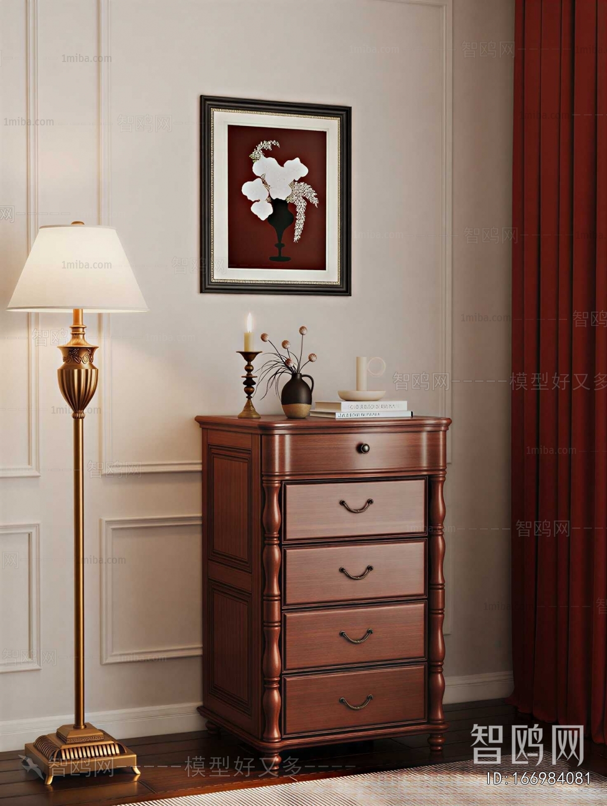 American Style Decorative Cabinet
