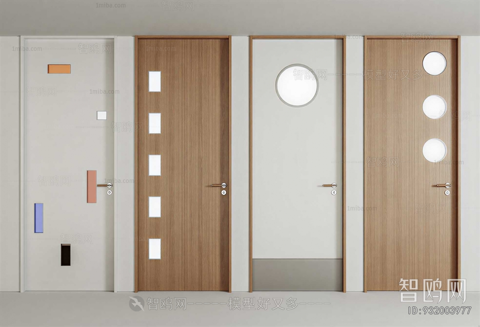 Modern Single Door