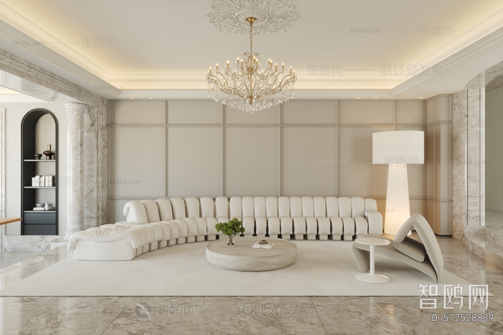 French Style A Living Room