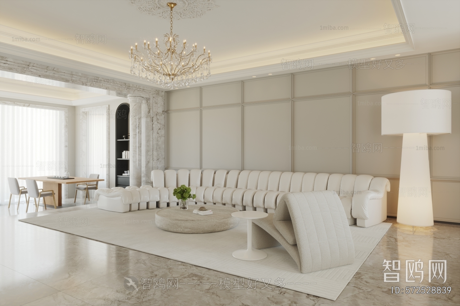 French Style A Living Room