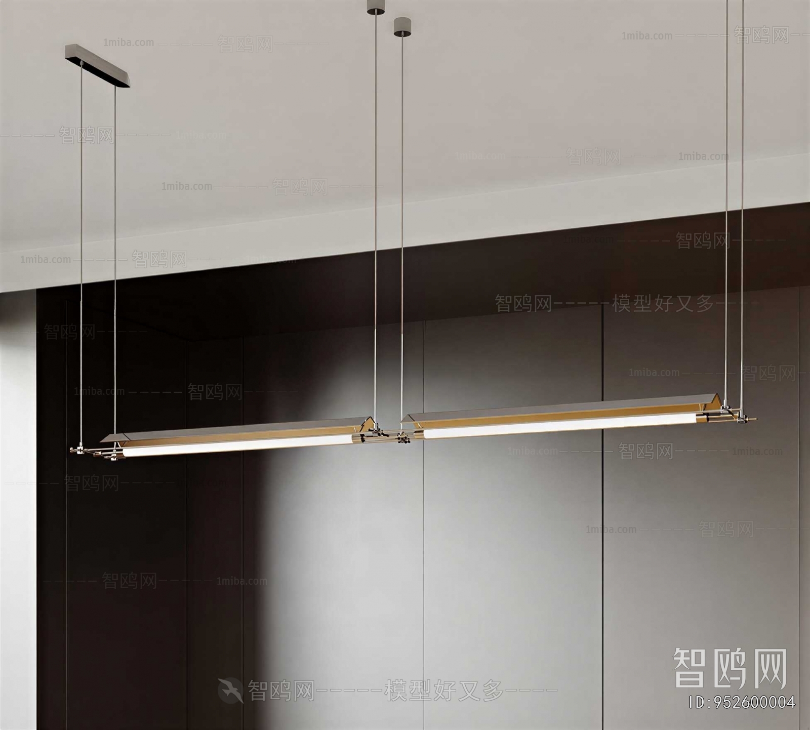 Modern Long Chandelier