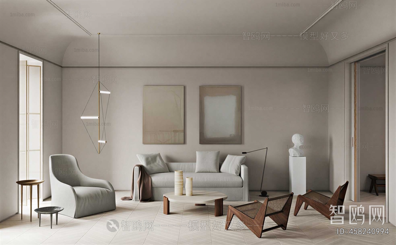 Nordic Style A Living Room