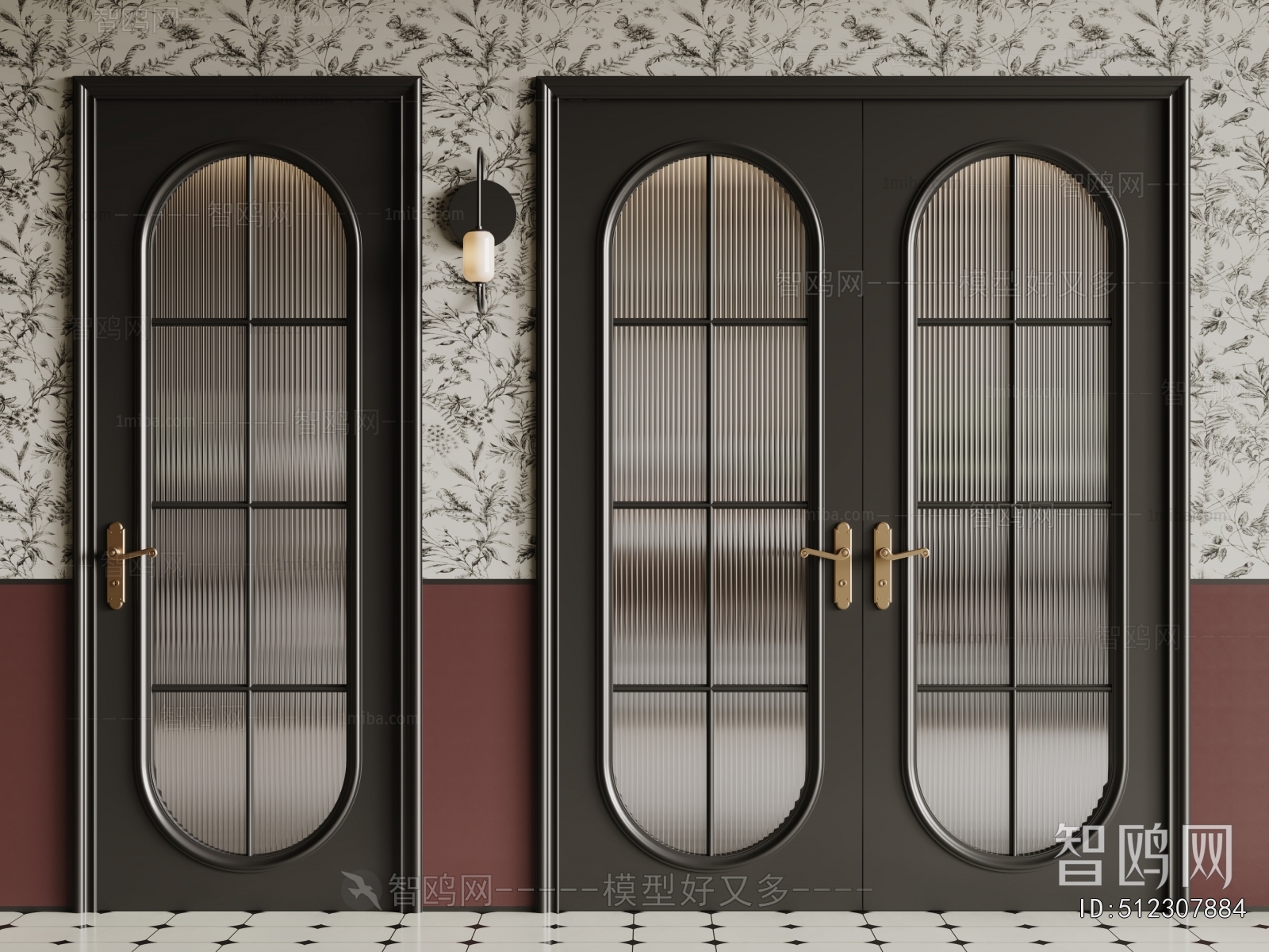 French Style Single Door