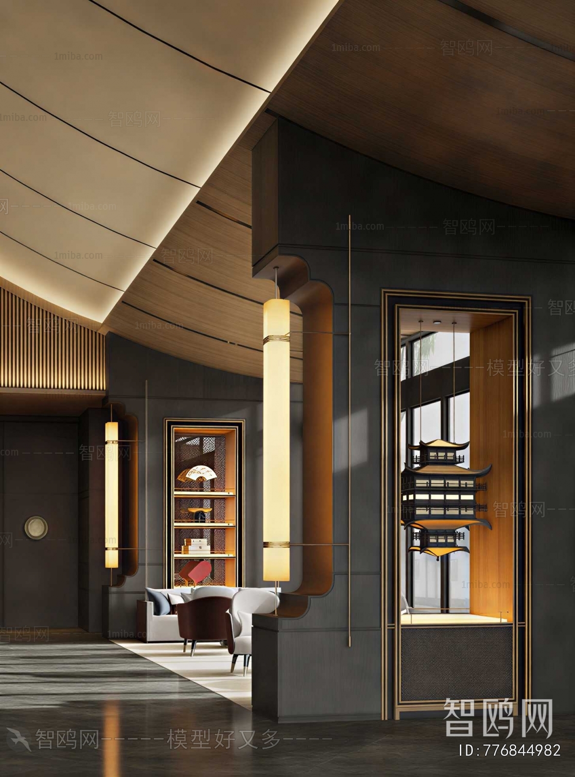 New Chinese Style Rest Area