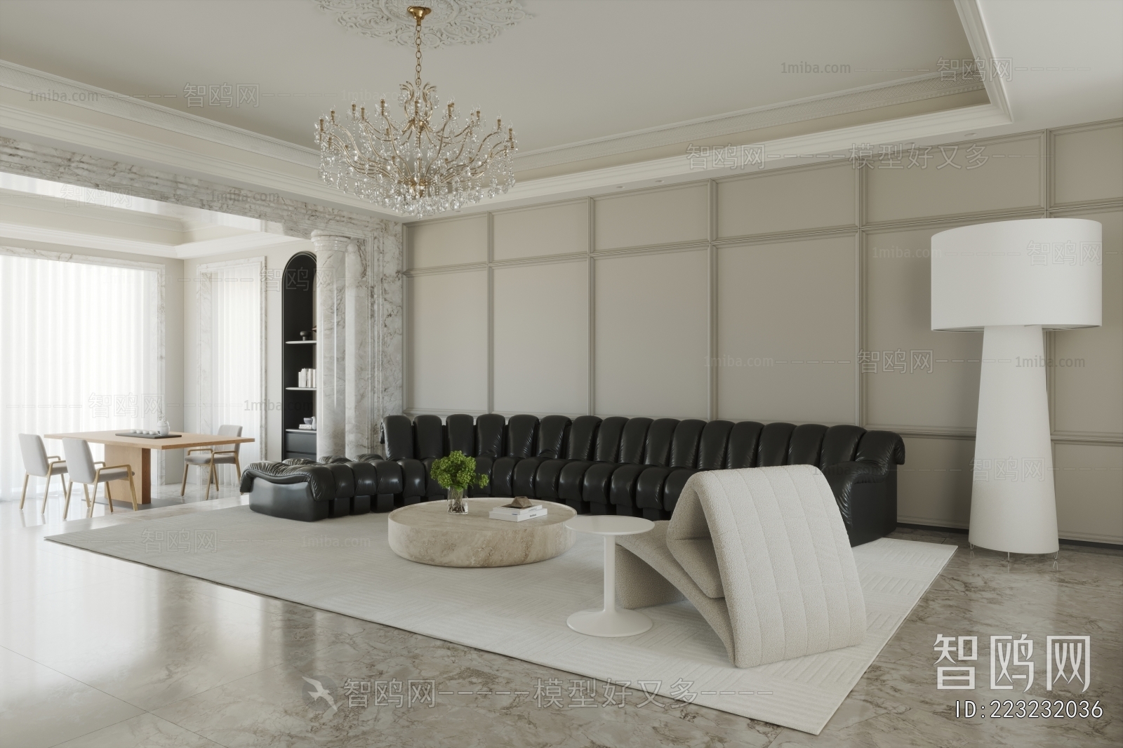 French Style A Living Room