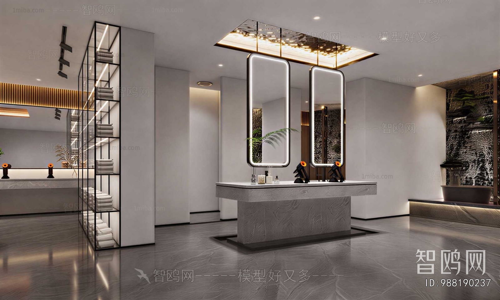 Modern Public Toilet