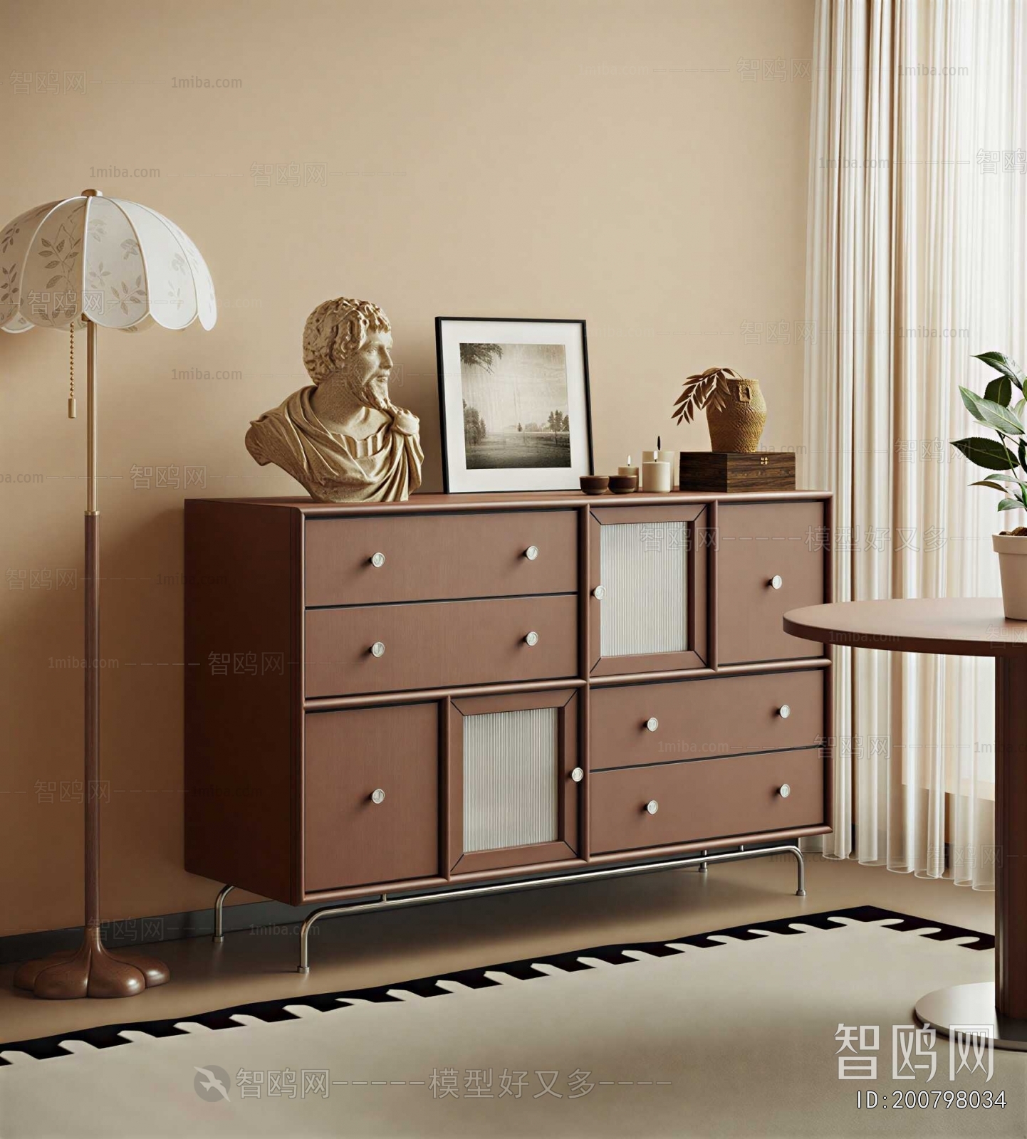 Modern Entrance Cabinet