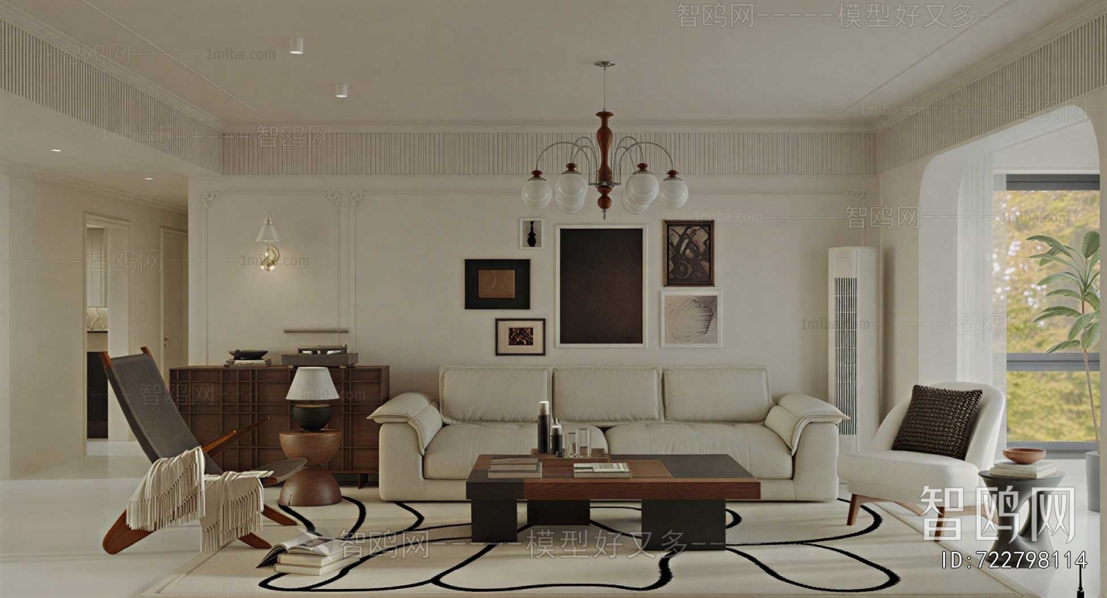 American Style A Living Room