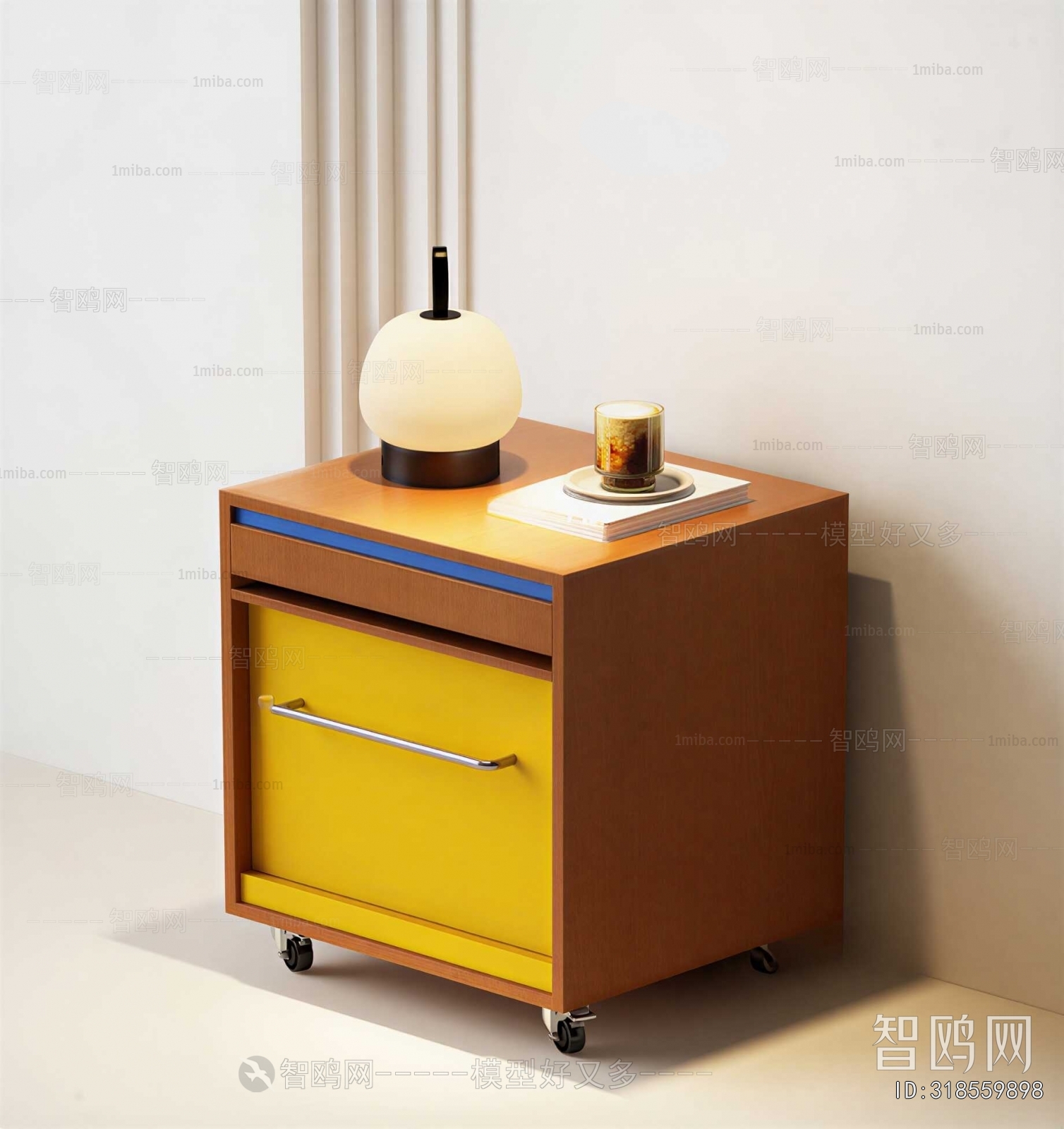 Modern Bedside Cupboard