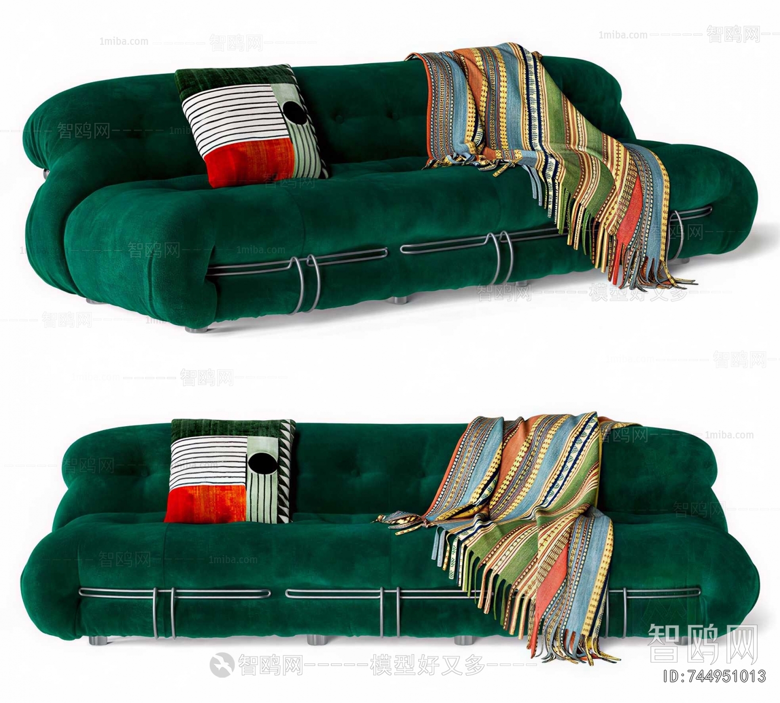 Modern Multi Person Sofa