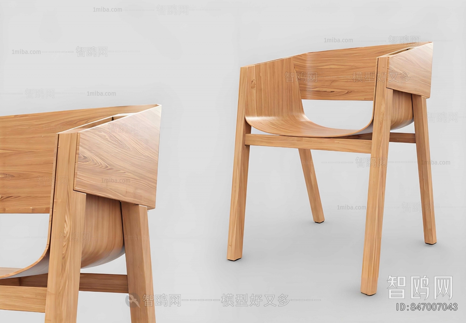 Nordic Style Single Chair