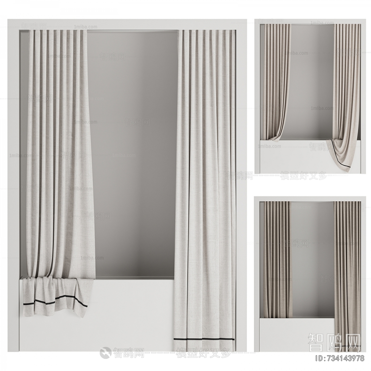 Modern The Curtain