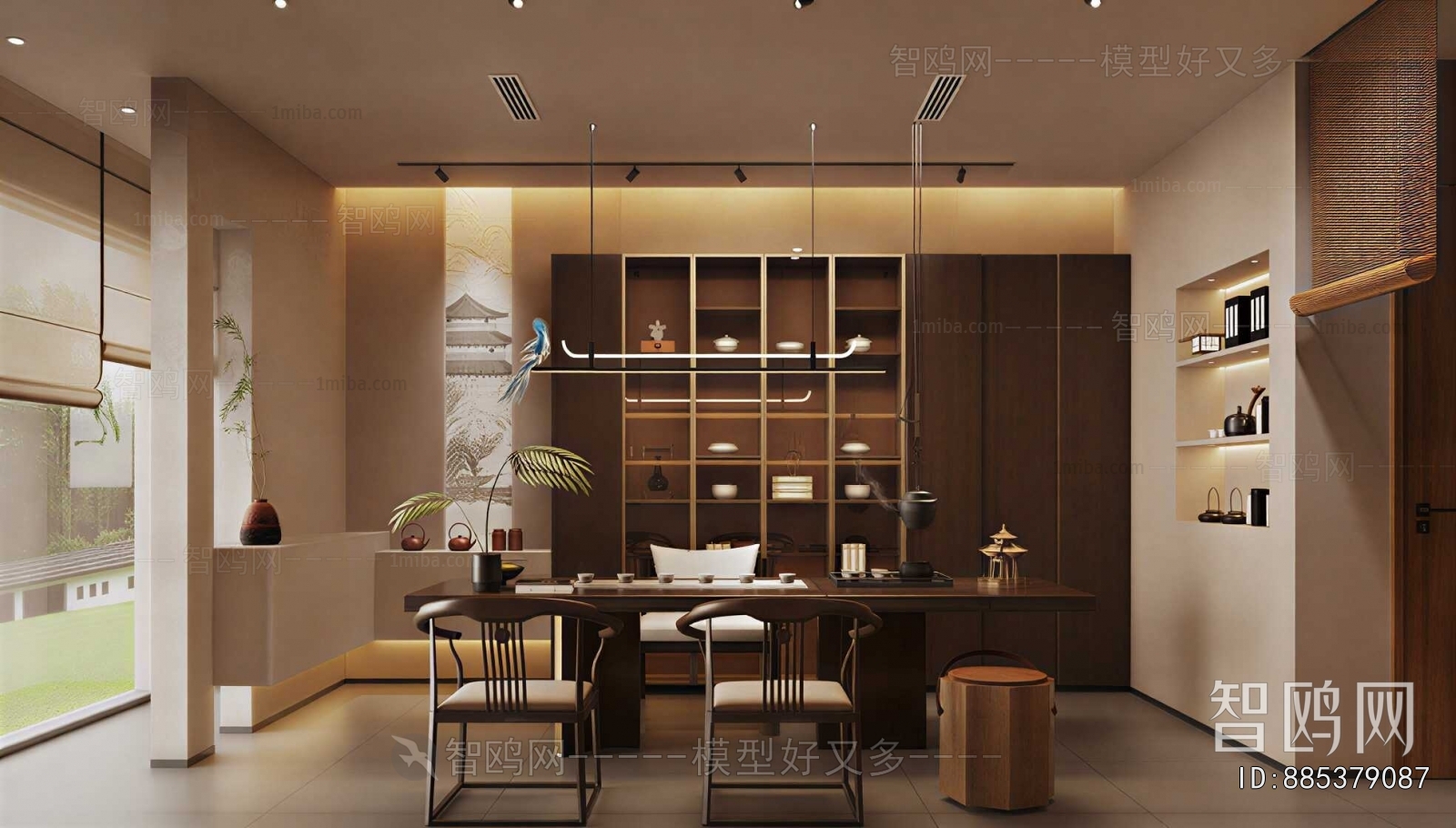 New Chinese Style Tea House