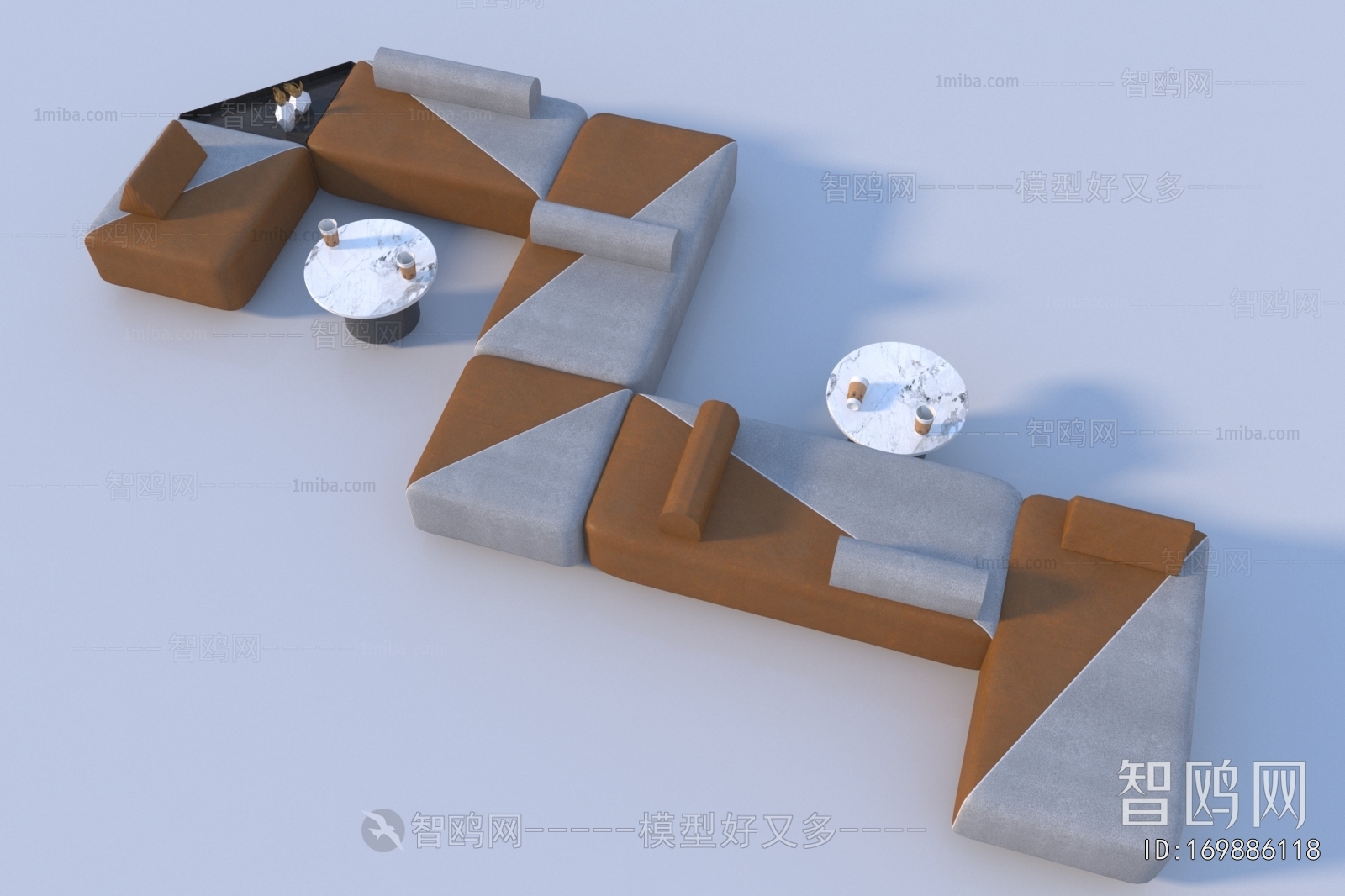 Modern Card Seat Sofa