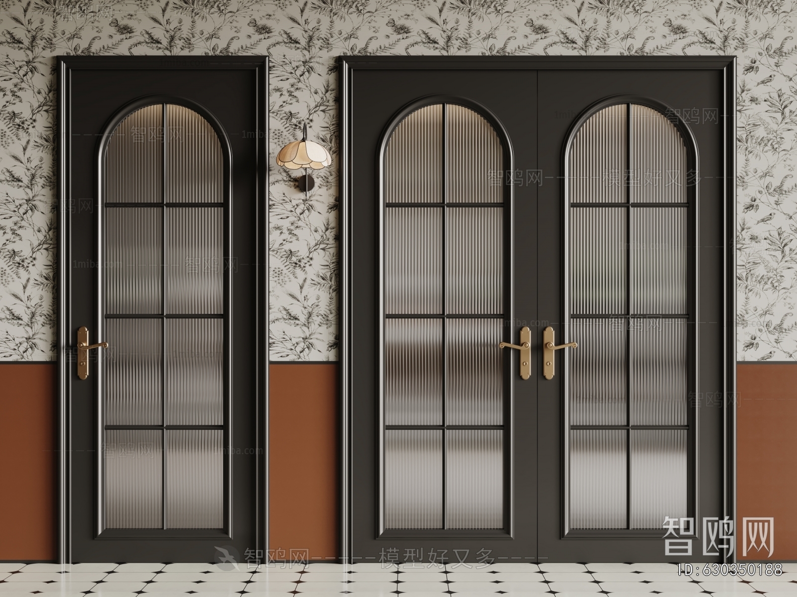 French Style Single Door