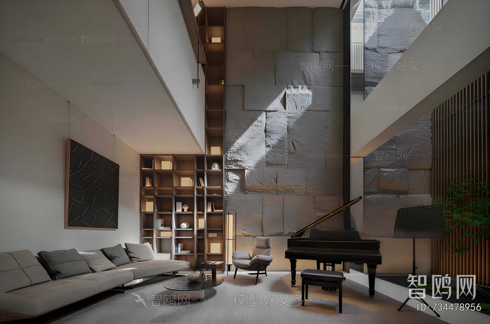 Industrial Style A Living Room