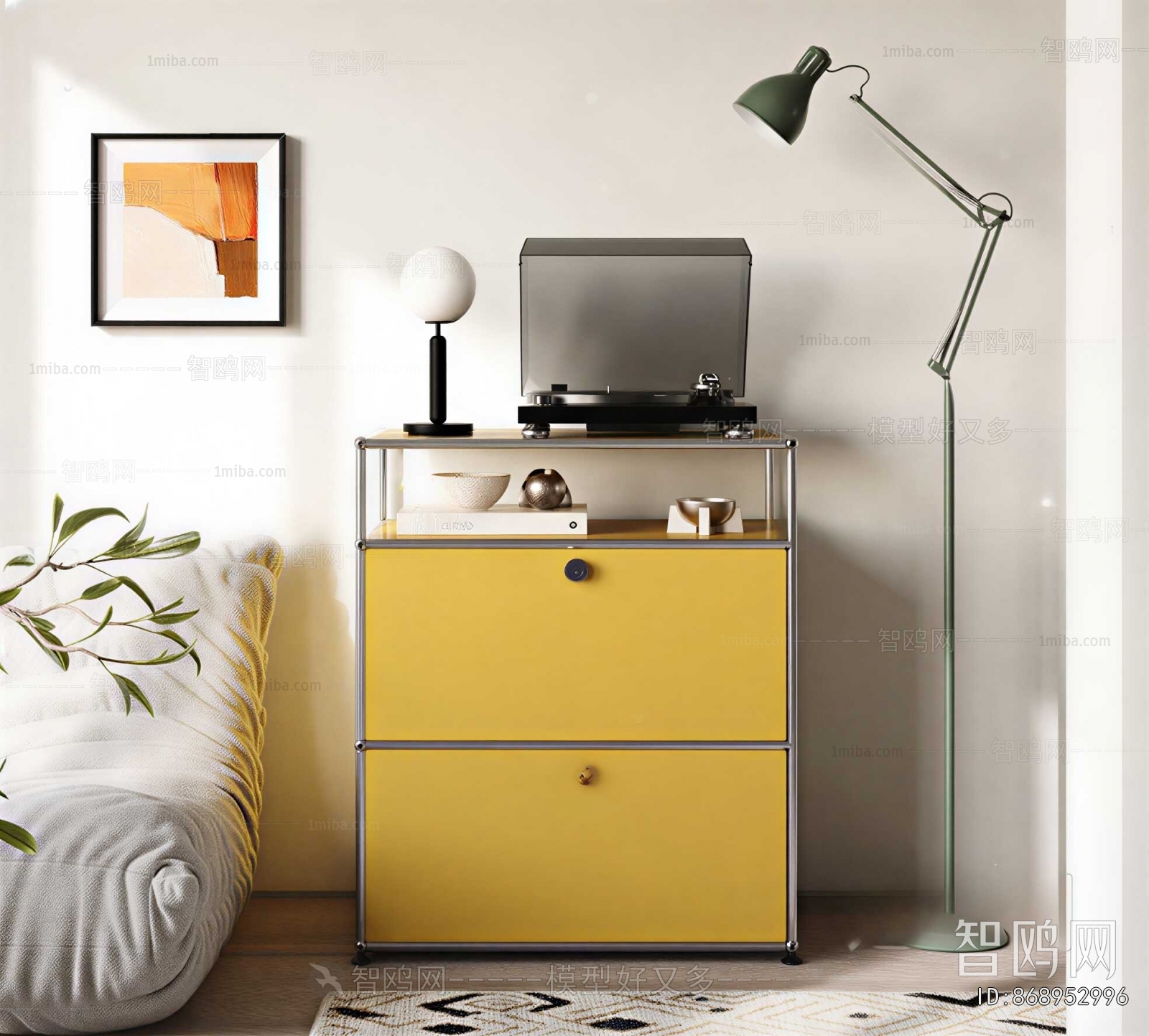 Modern Bedside Cupboard