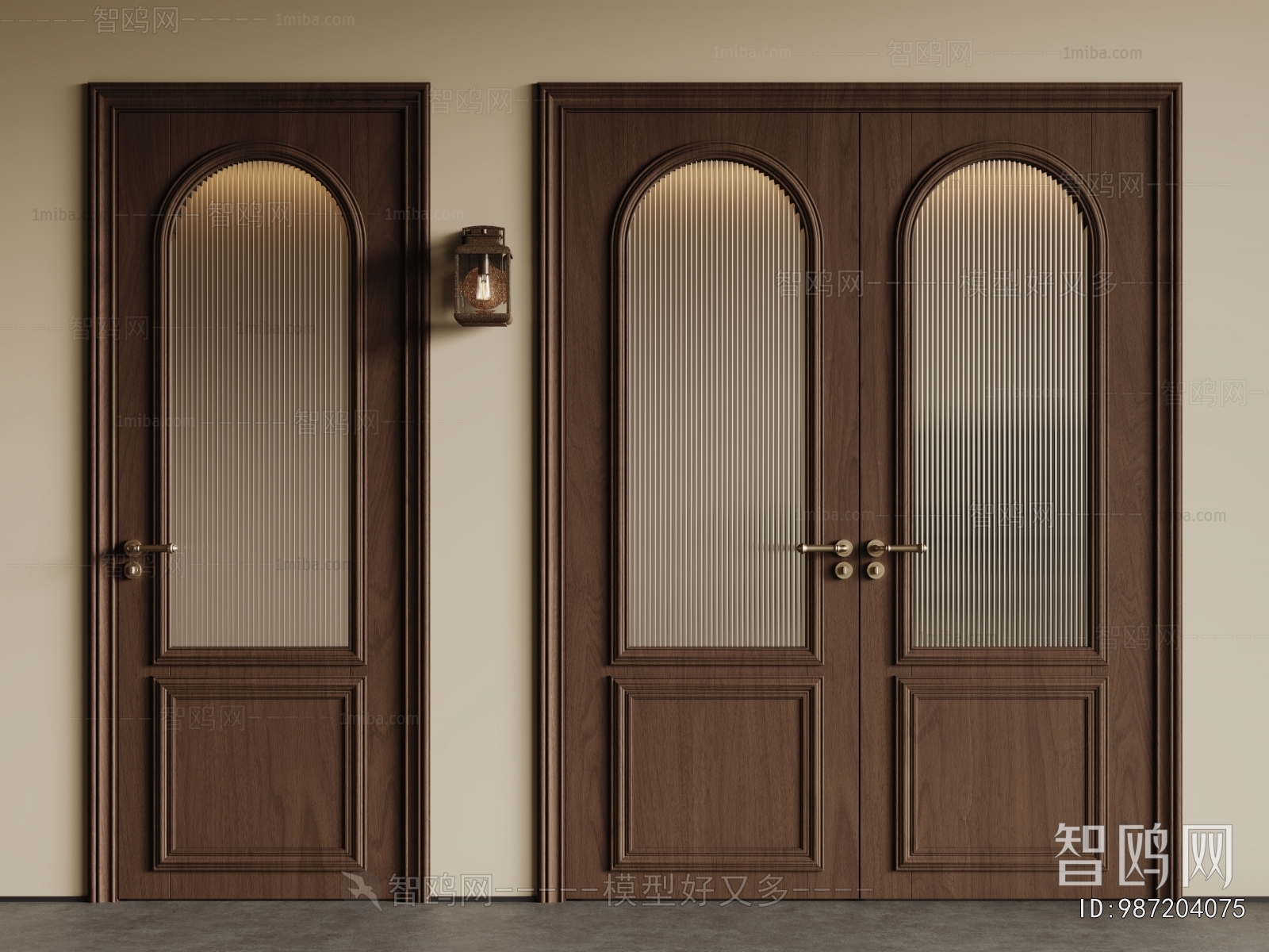 French Style Single Door