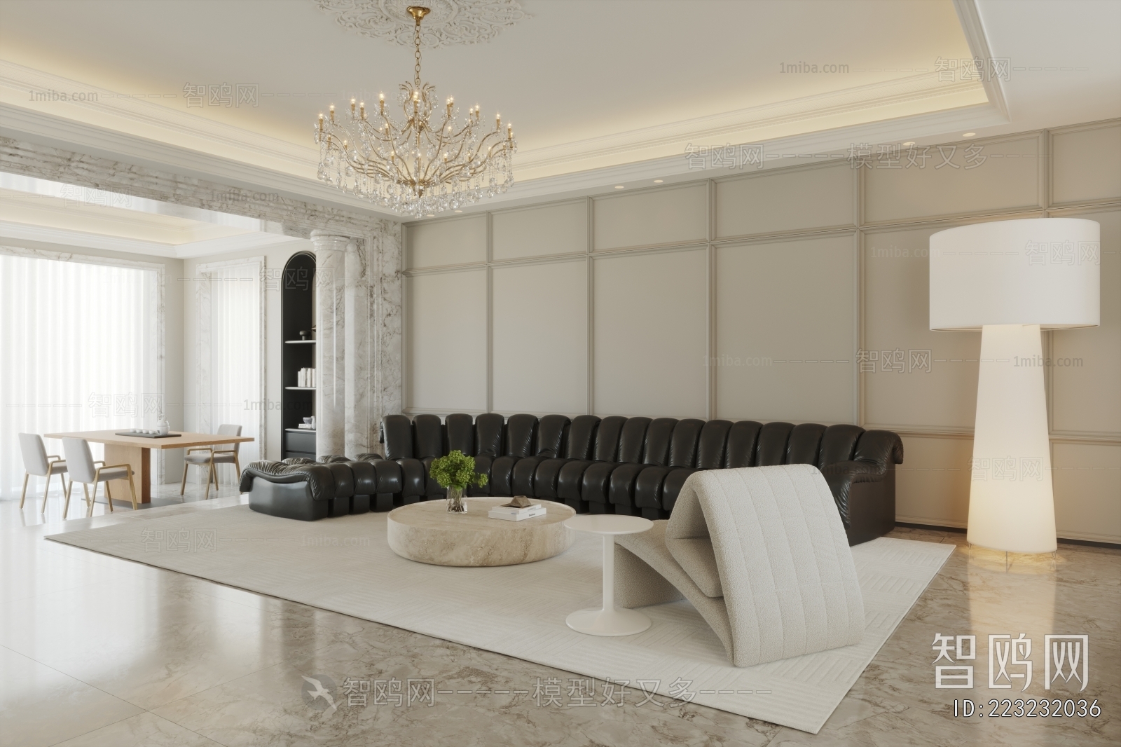 French Style A Living Room