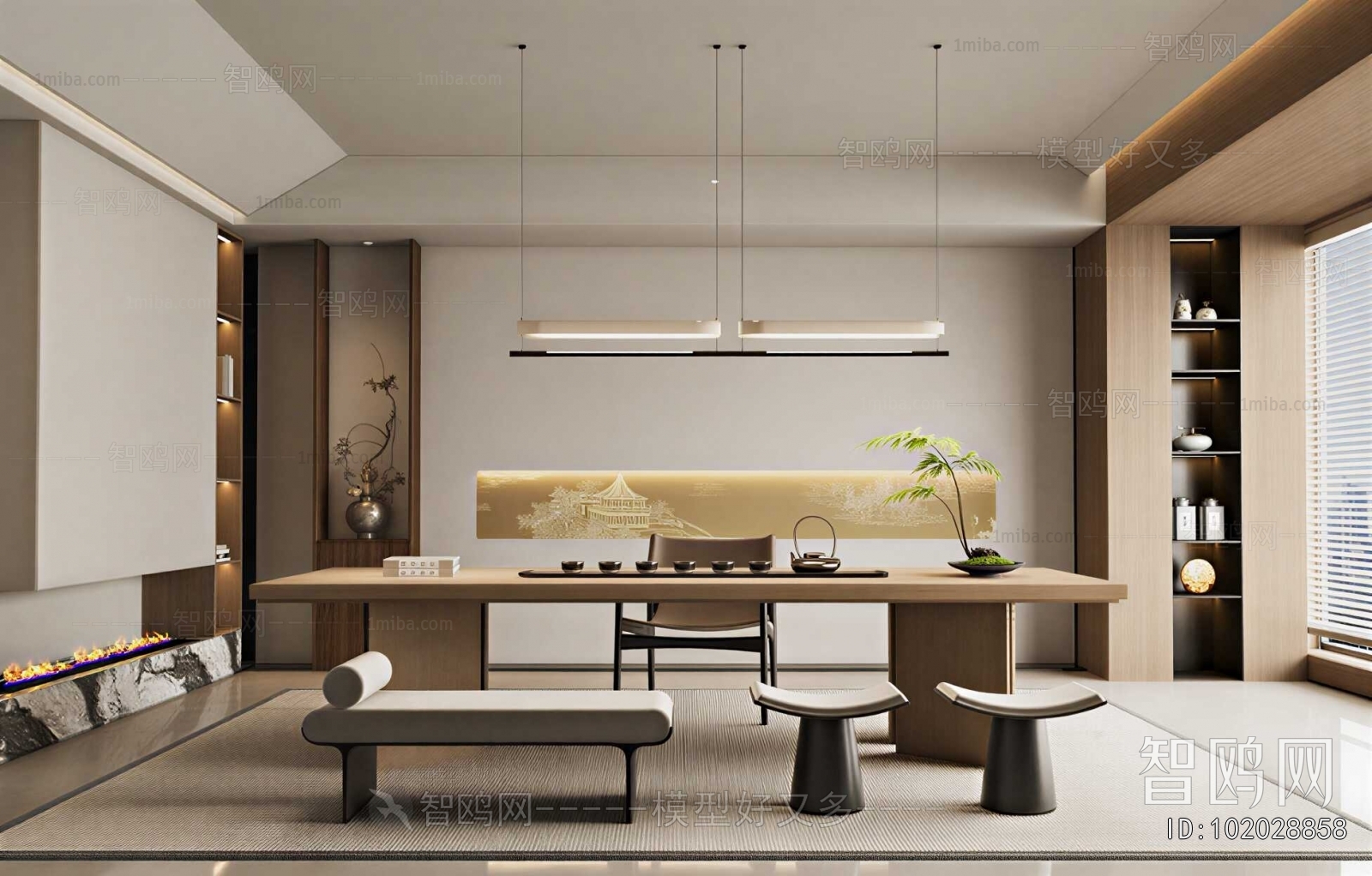 New Chinese Style Tea House