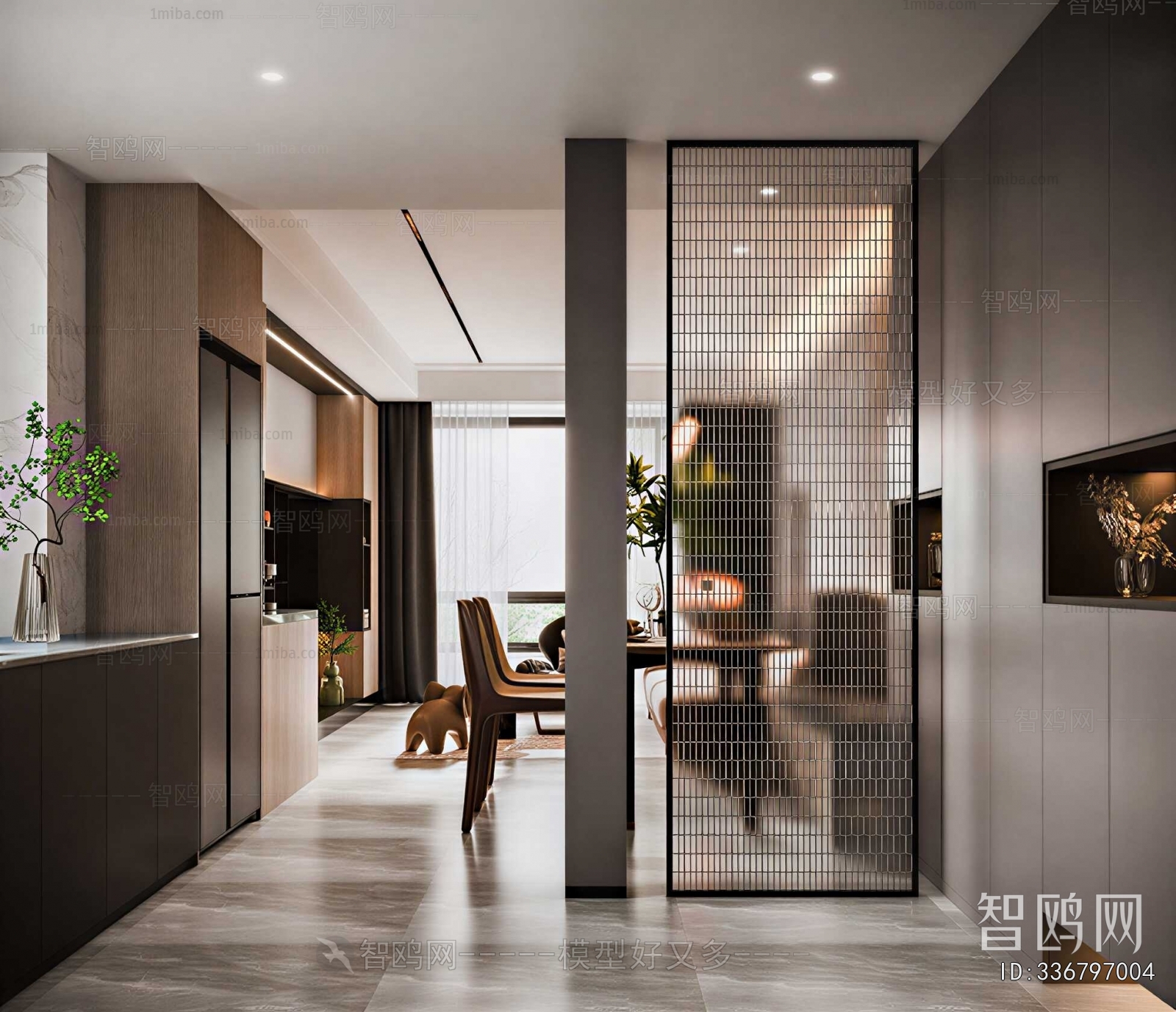 Modern Hallway