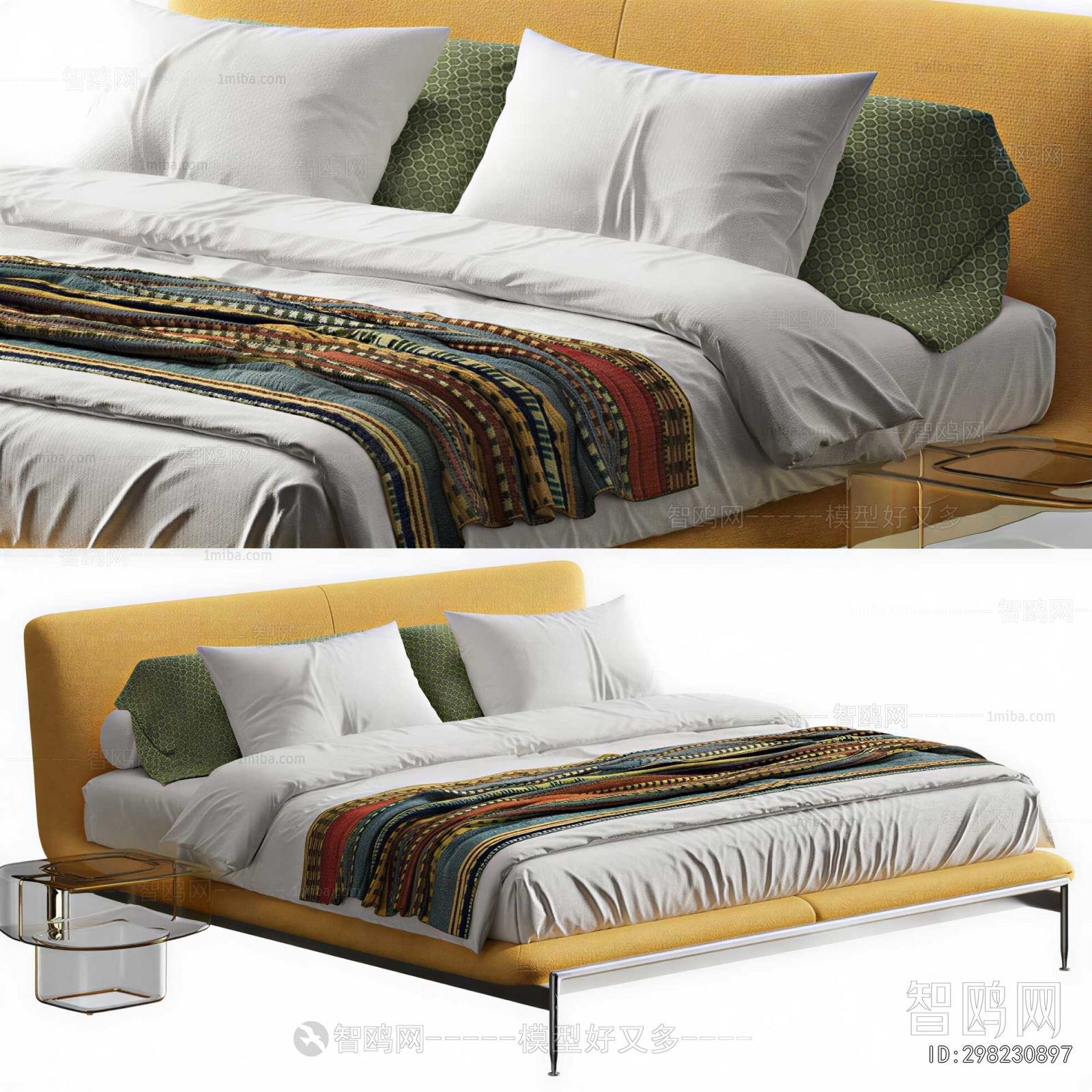 Modern Double Bed