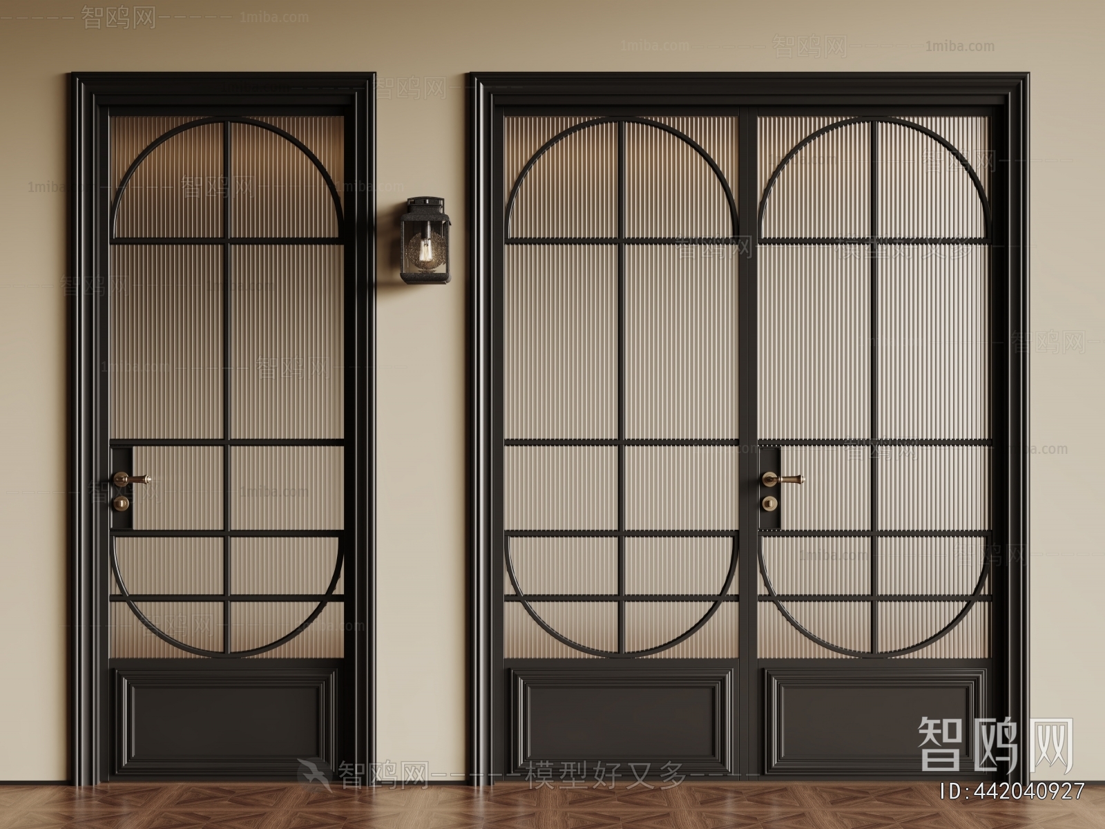 French Style Single Door