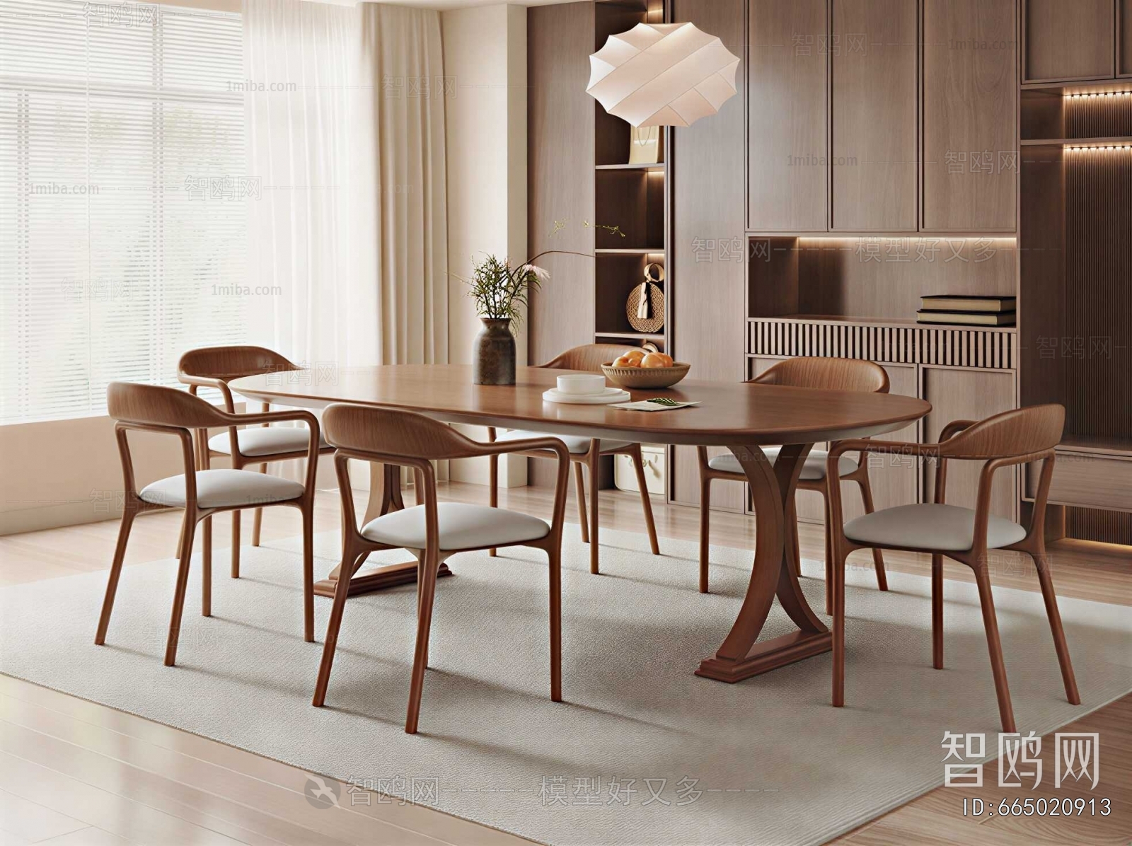 Nordic Style Dining Table And Chairs