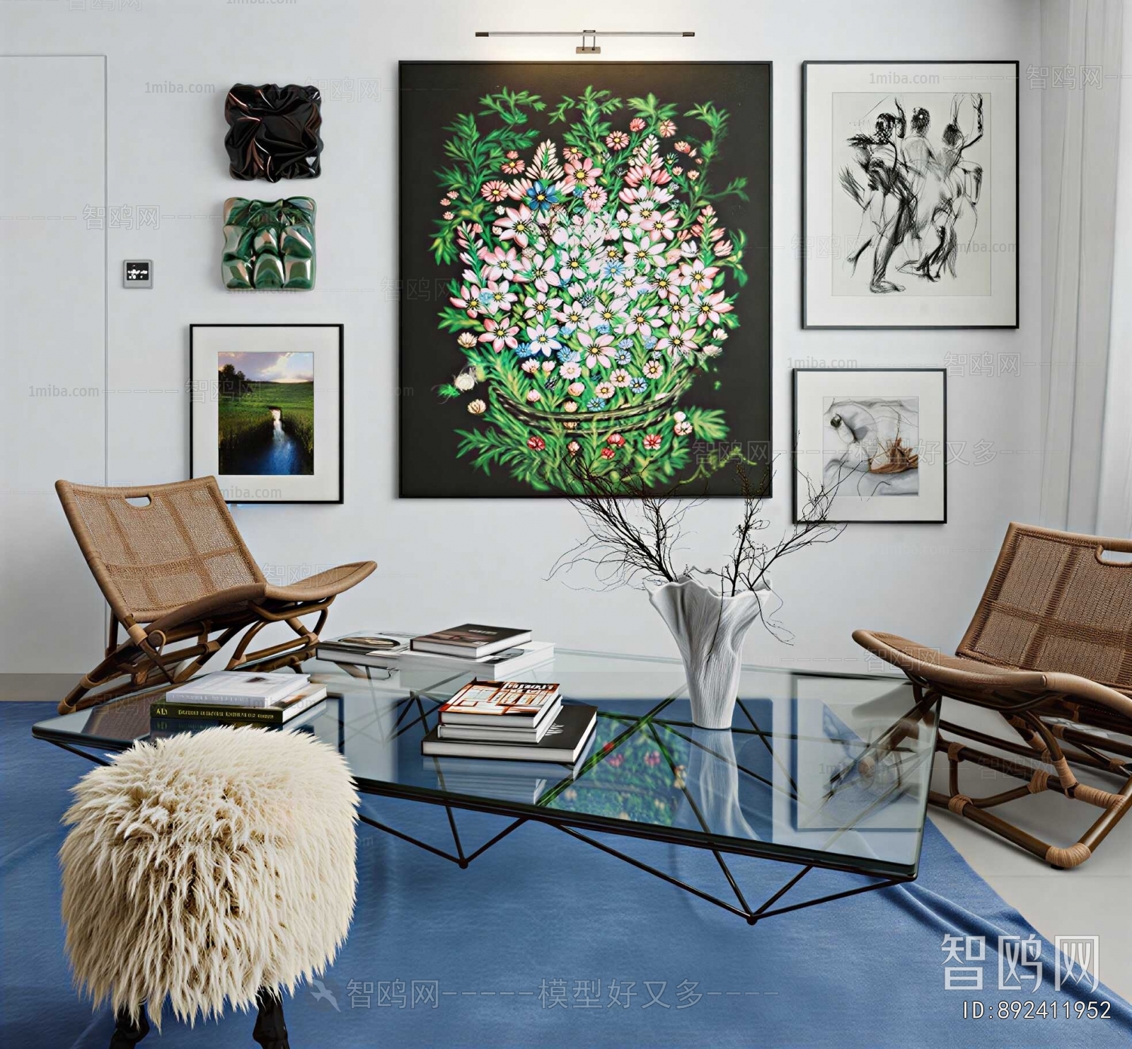 Nordic Style Lounge Chair