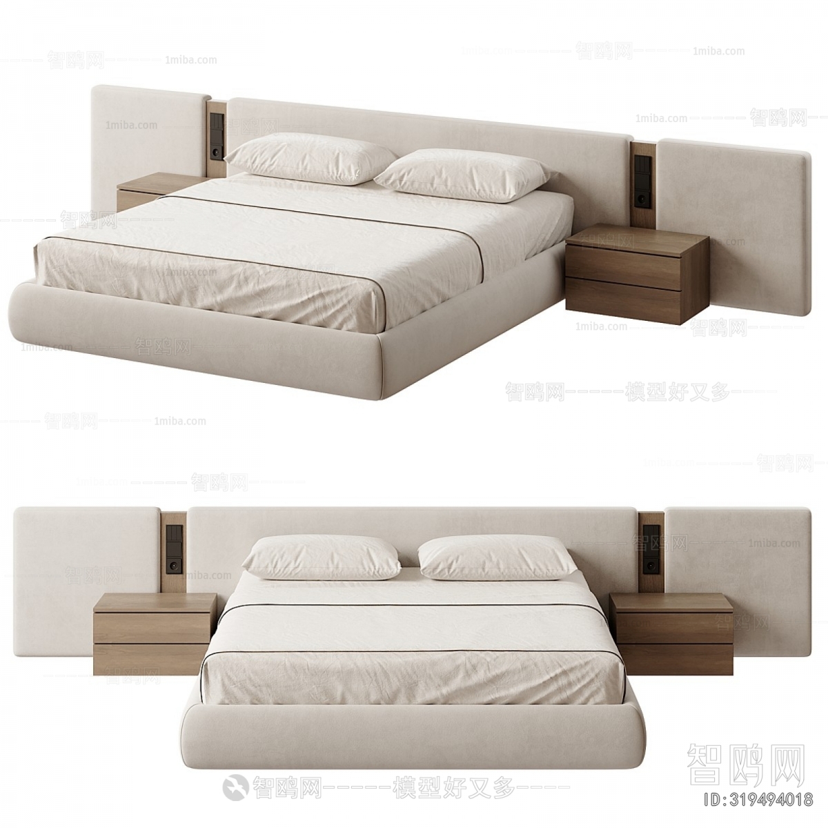 Modern Double Bed