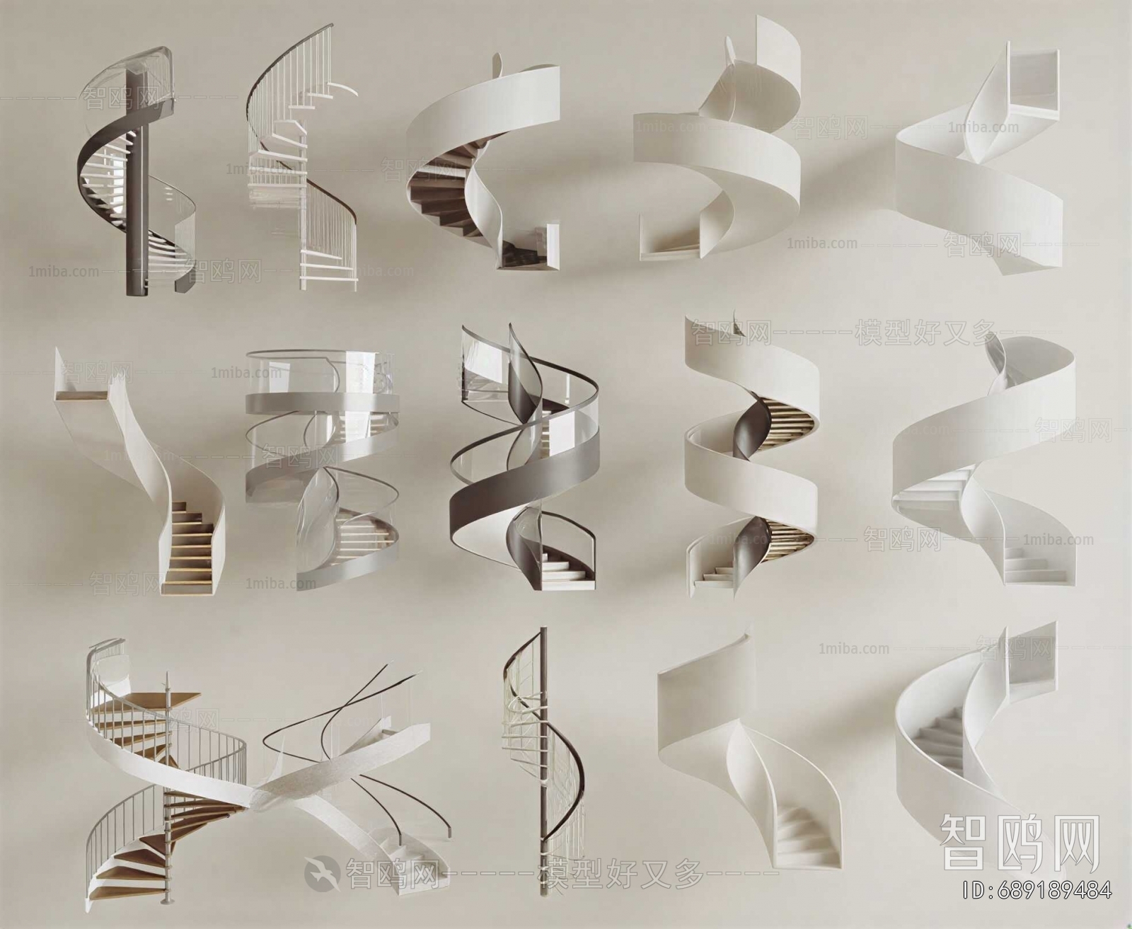 Modern Rotating Staircase