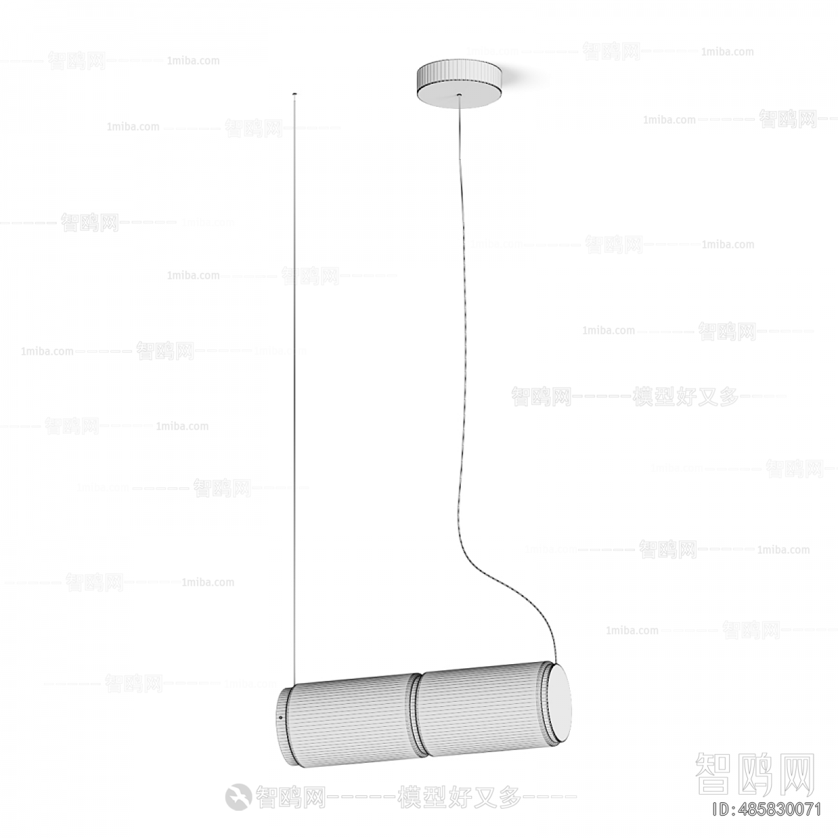 Modern Long Chandelier