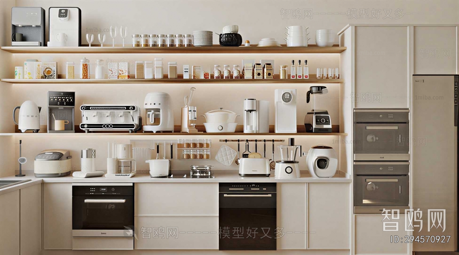 Modern Electric Kitchen Appliances