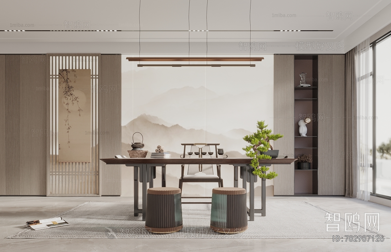 New Chinese Style Tea House