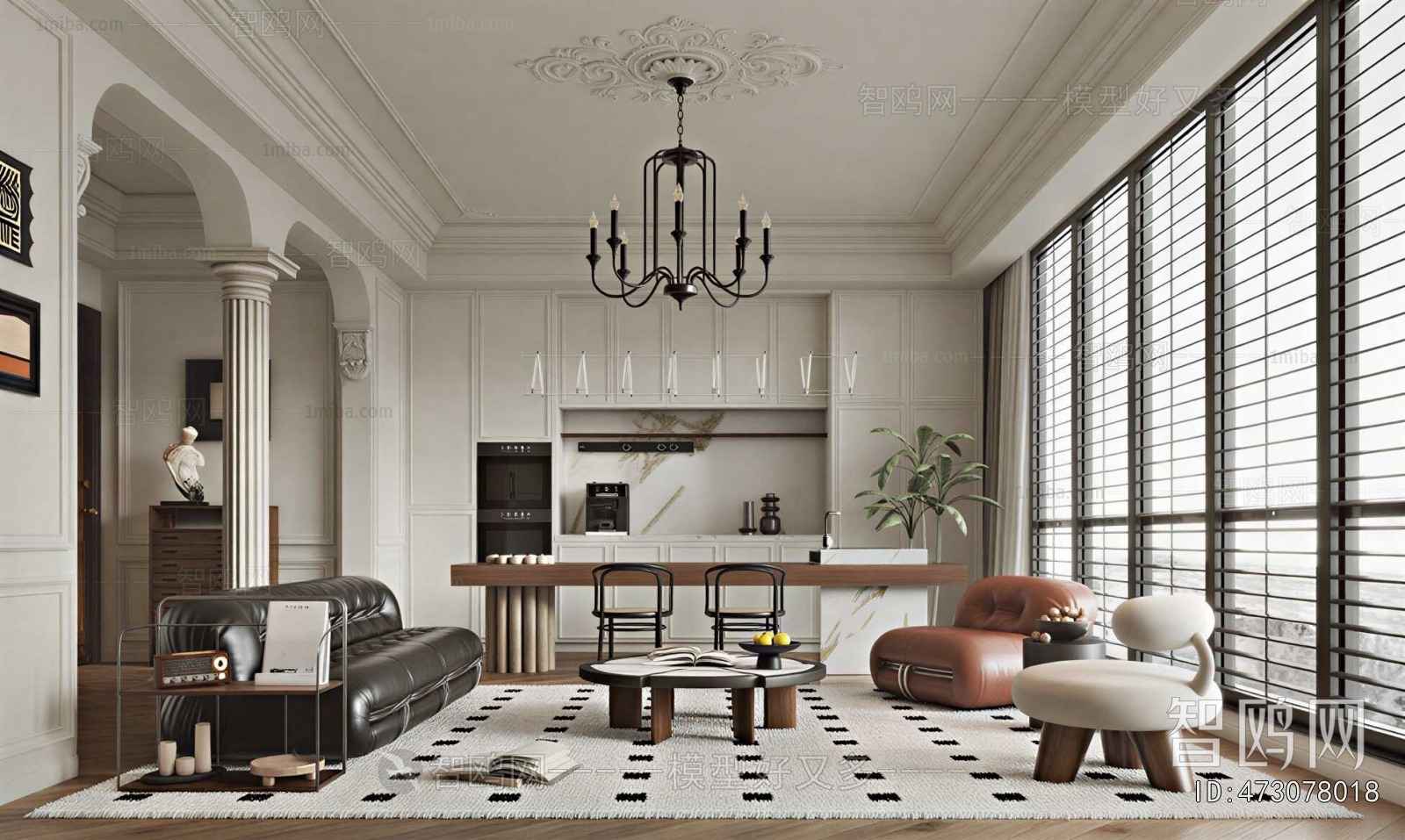 French Style A Living Room