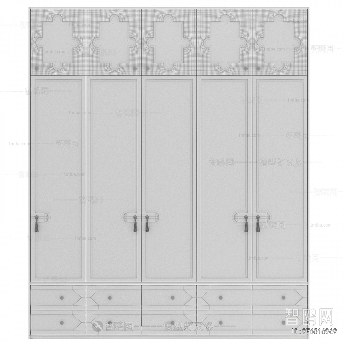 New Chinese Style The Wardrobe