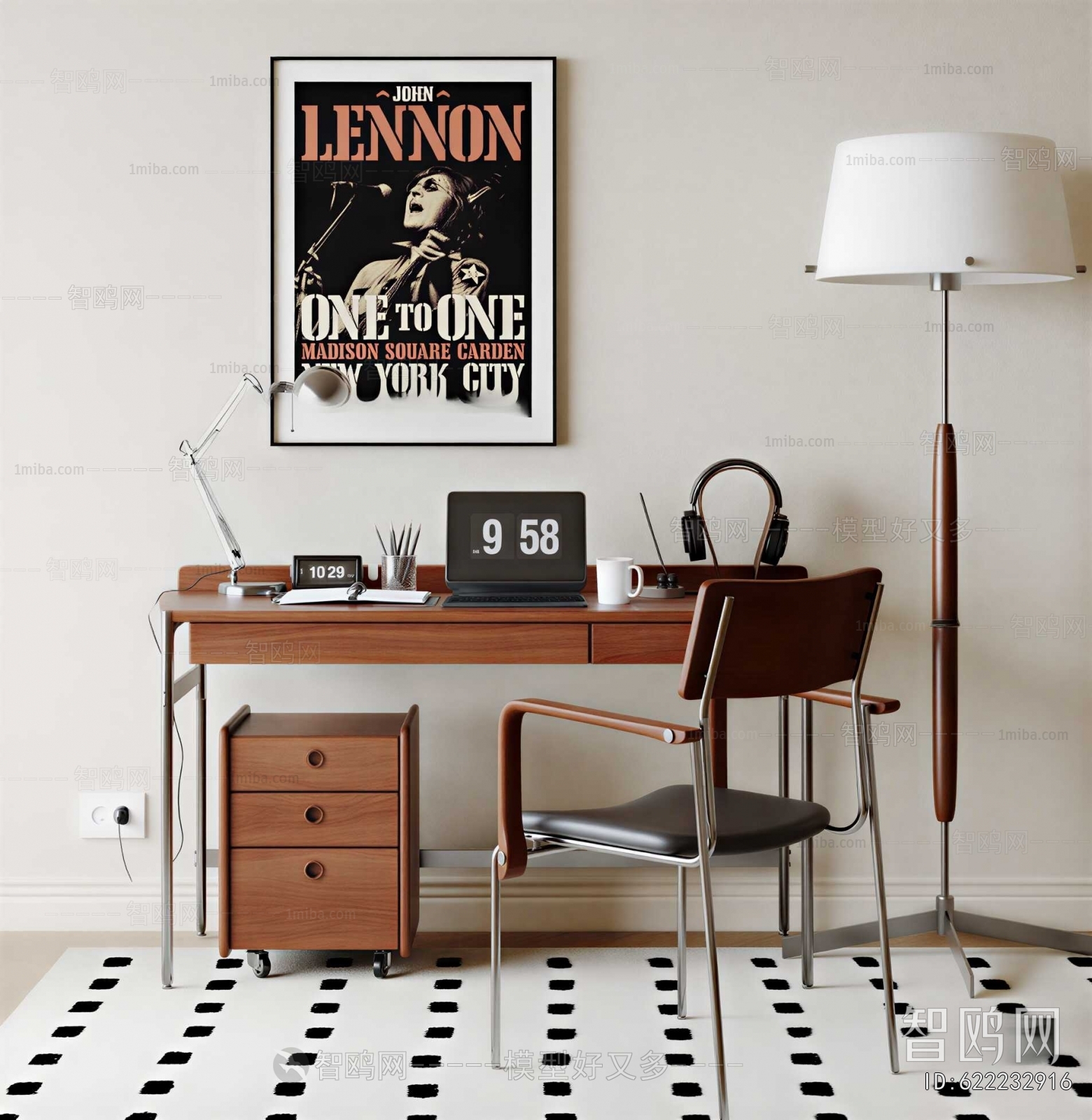 Modern Computer Desk And Chair