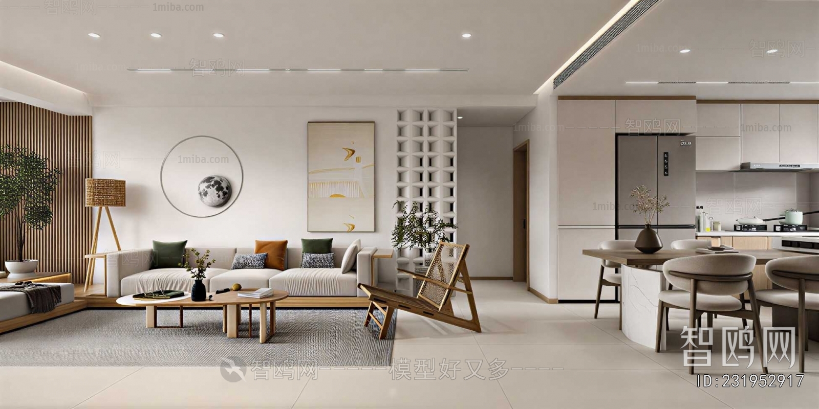 Japanese Style A Living Room