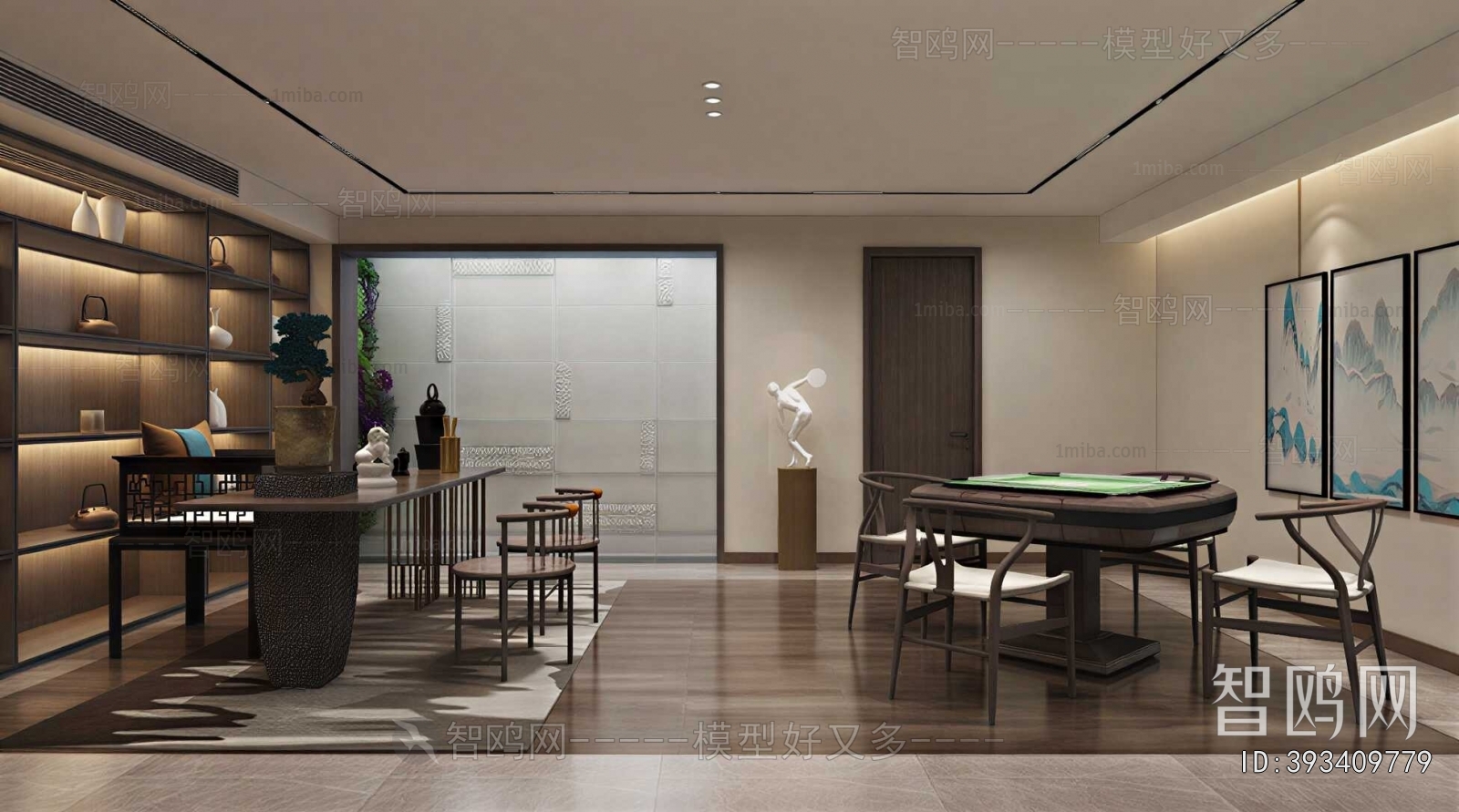 New Chinese Style Rest And Entertainment