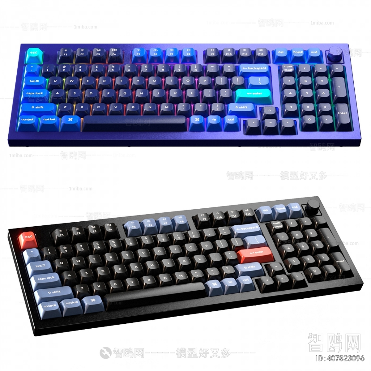 Modern Keyboard And Mouse