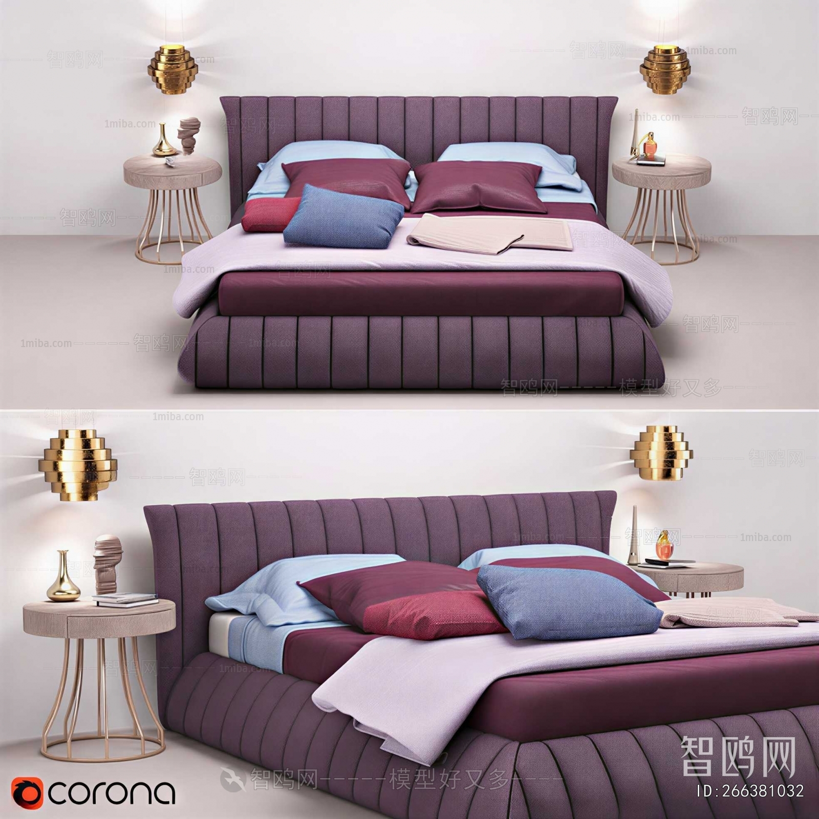 Modern Double Bed