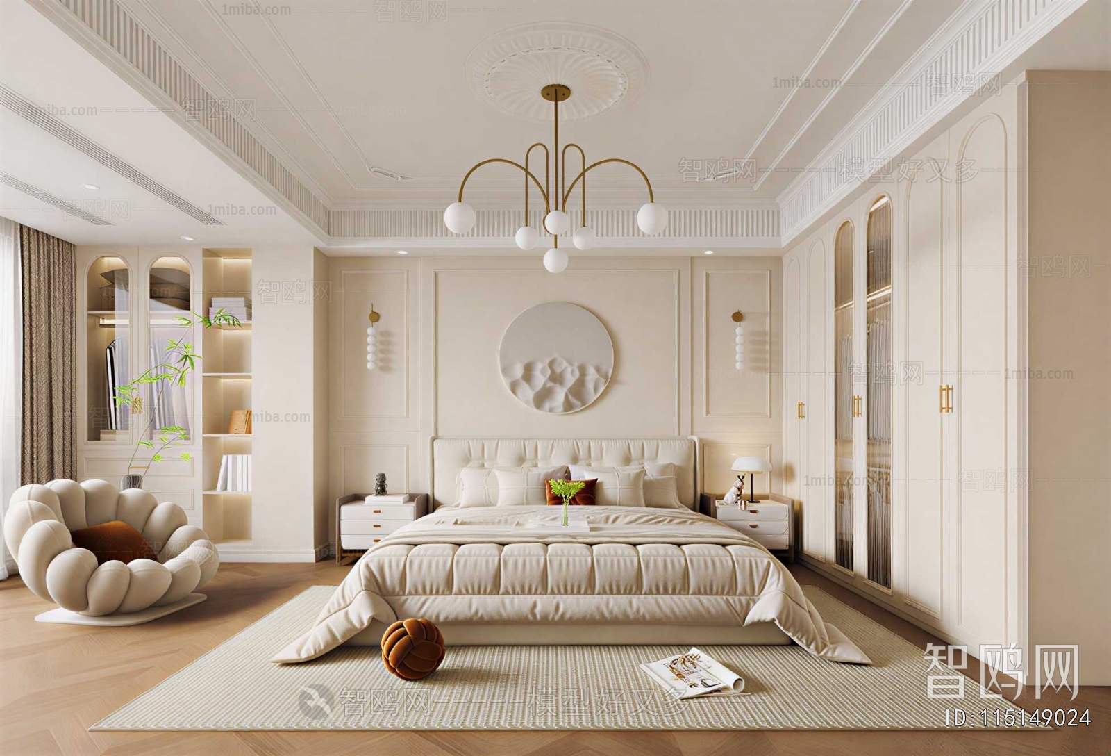 French Style Bedroom
