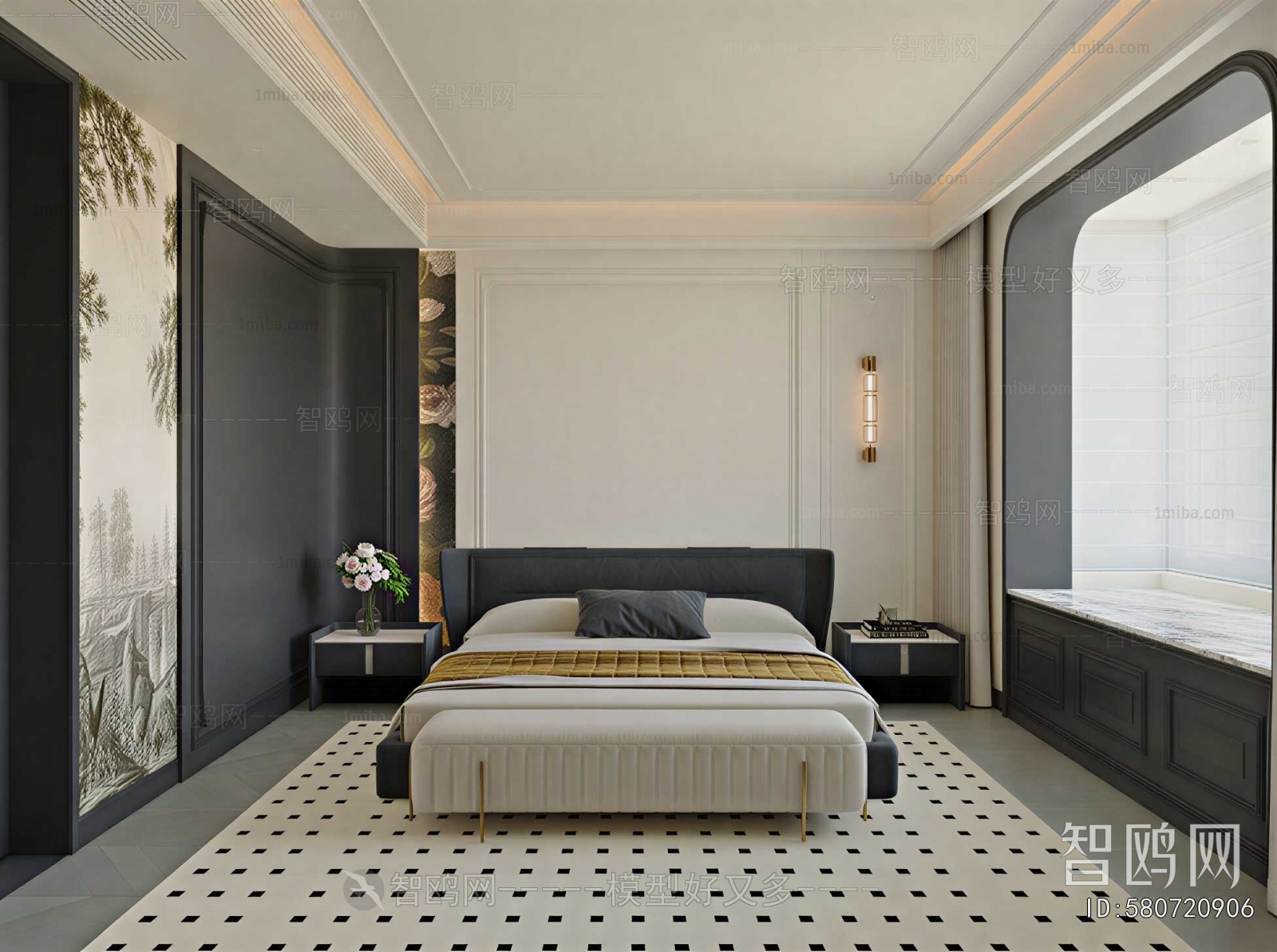 French Style Bedroom