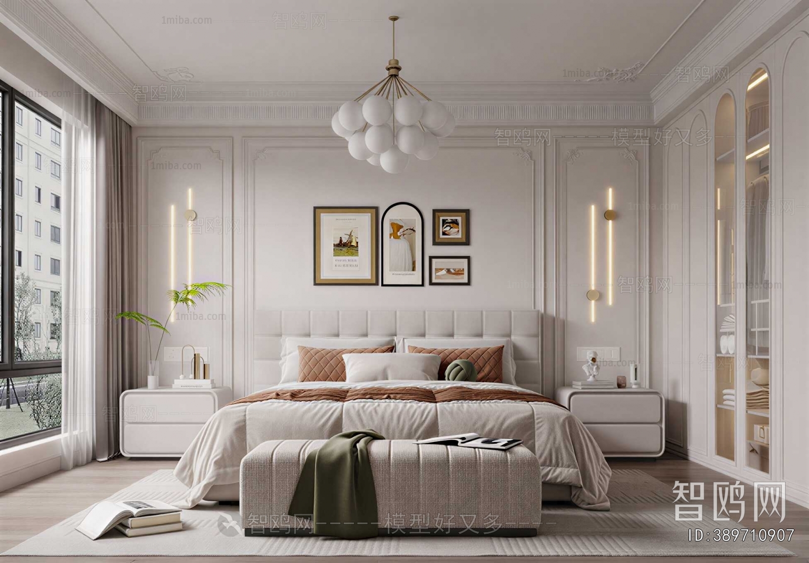 French Style Bedroom