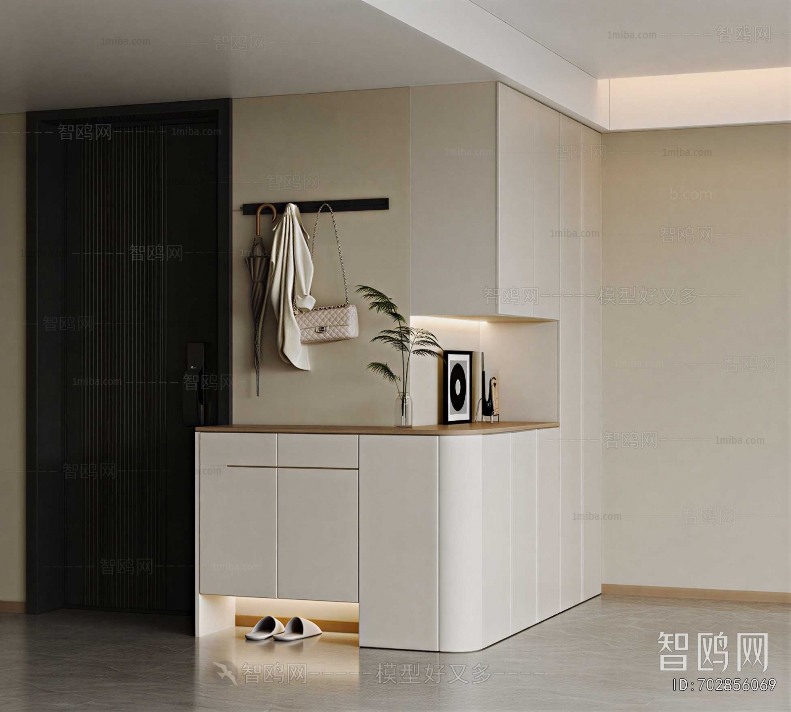 Modern Entrance Cabinet