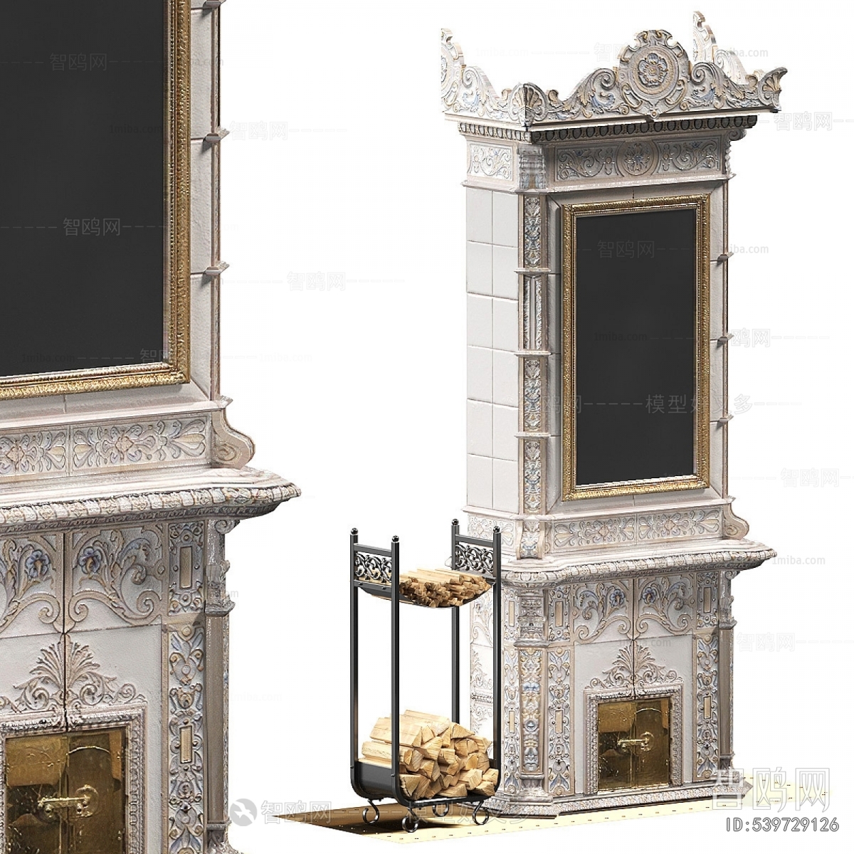European Style Fireplace